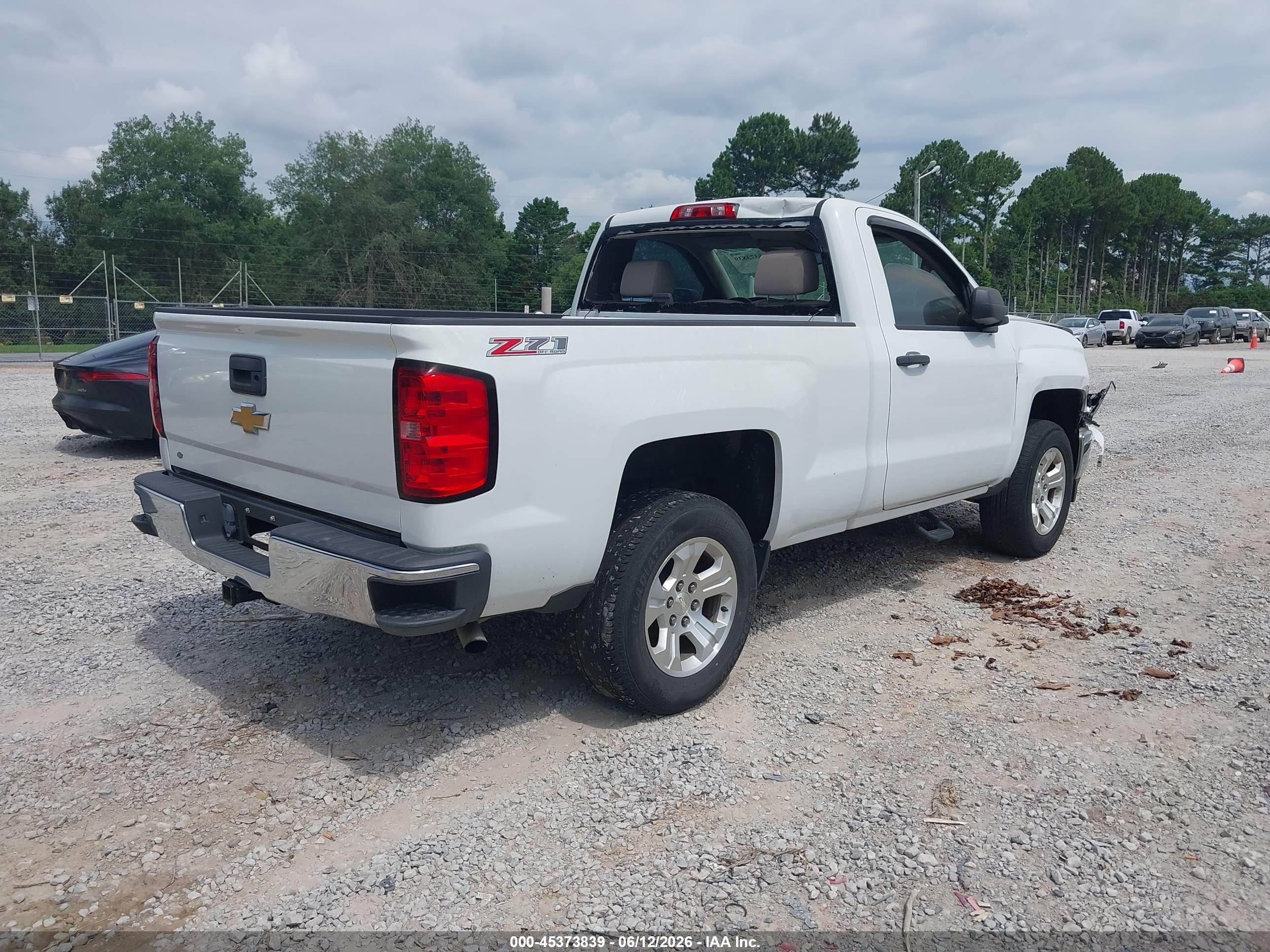 2014 Chevrolet Silverado 1500 Lt White vin: 1GCNKRECXEZ291990