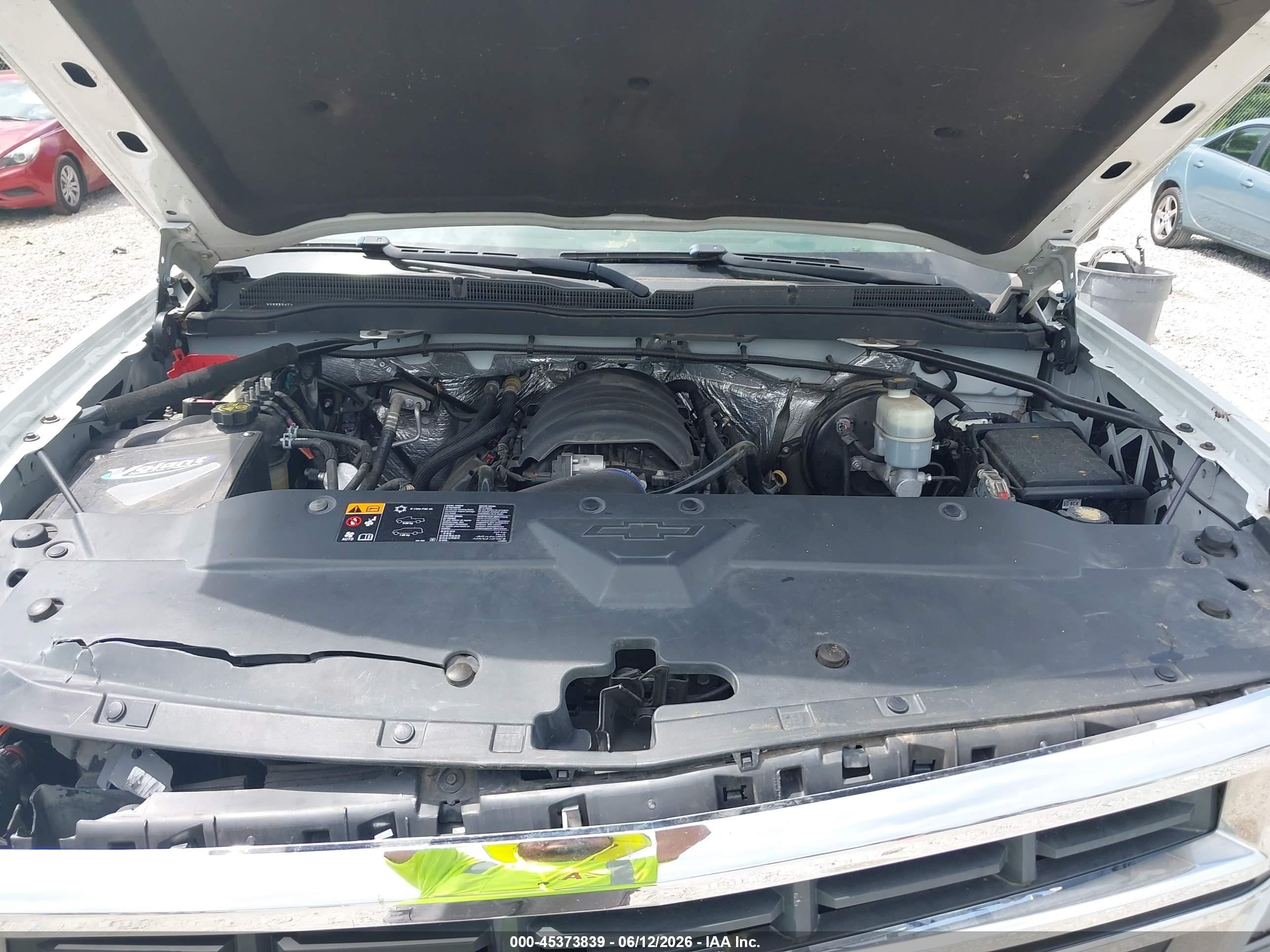 2014 Chevrolet Silverado 1500 Lt White vin: 1GCNKRECXEZ291990