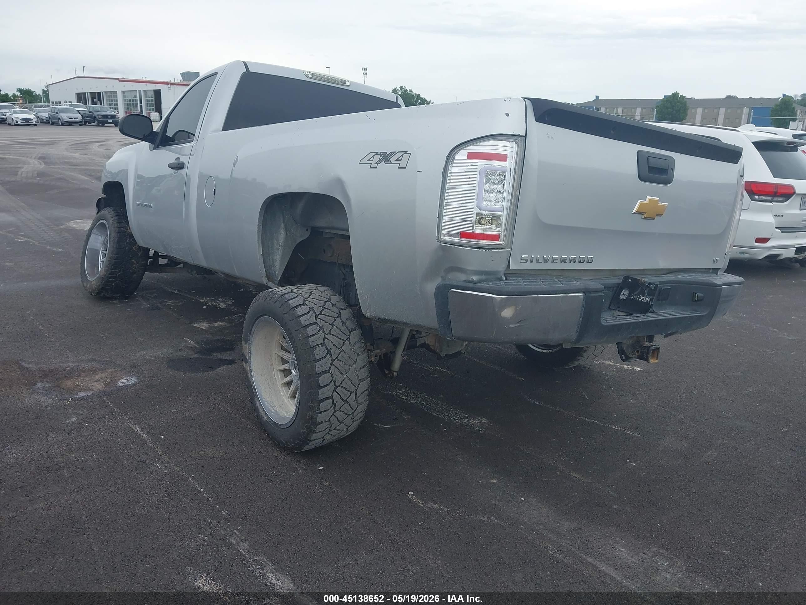 2013 Chevrolet Silverado 1500 Lt Silver vin: 1GCNKSE03DZ345948