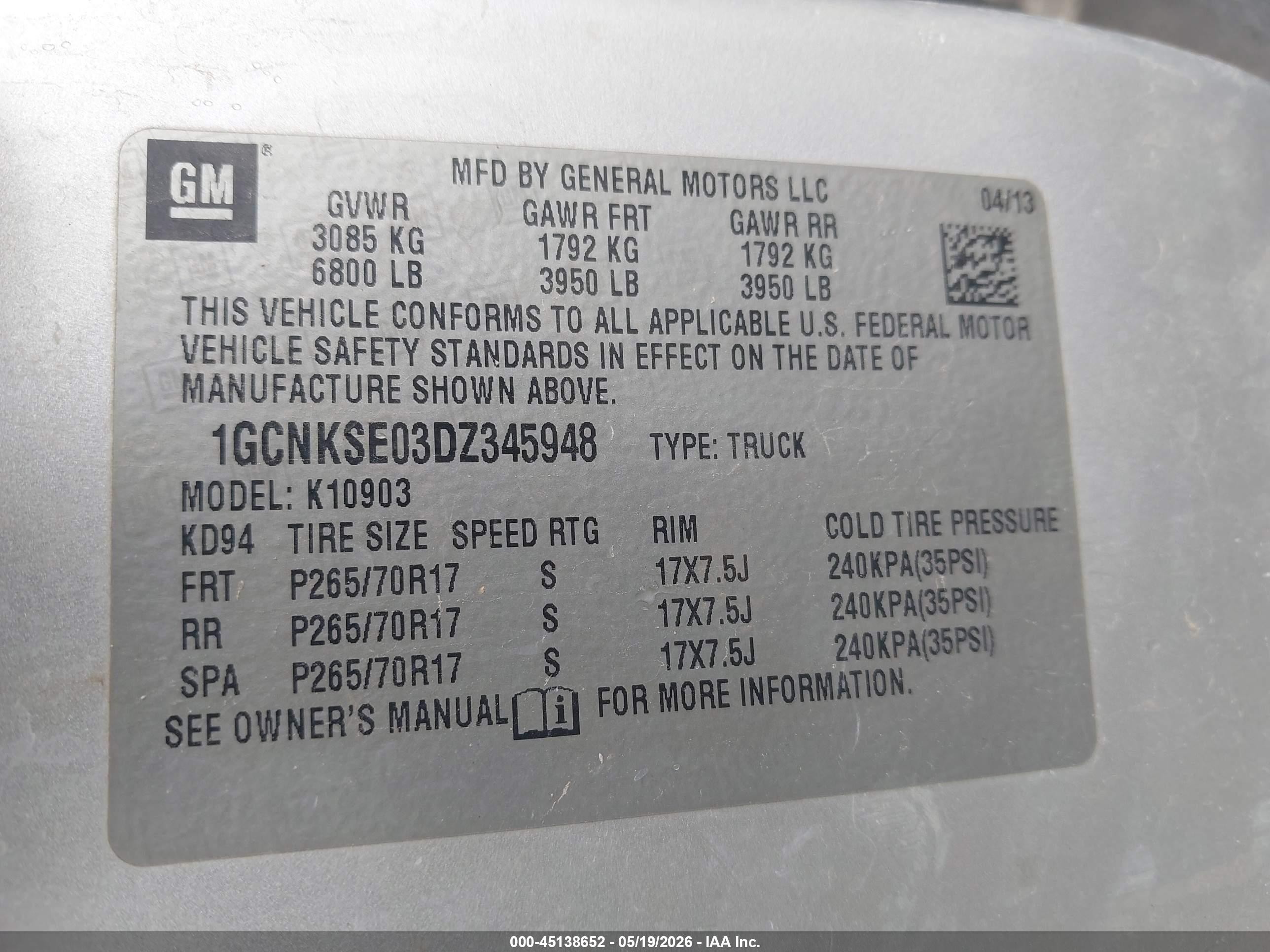 2013 Chevrolet Silverado 1500 Lt Silver vin: 1GCNKSE03DZ345948