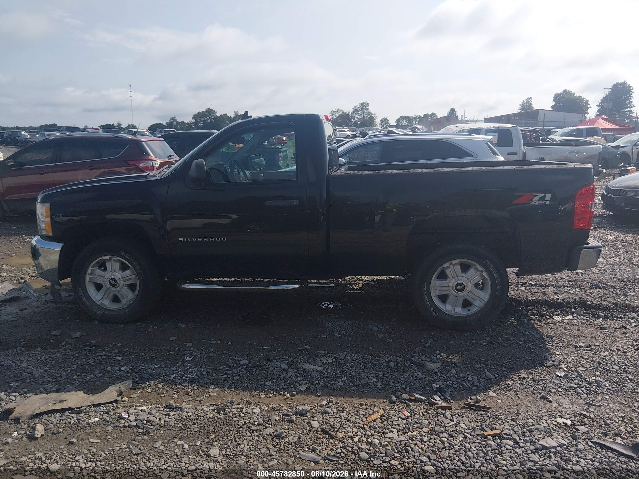 2013 Chevrolet Silverado 1500 Lt Black vin: 1GCNKSE06DZ320140