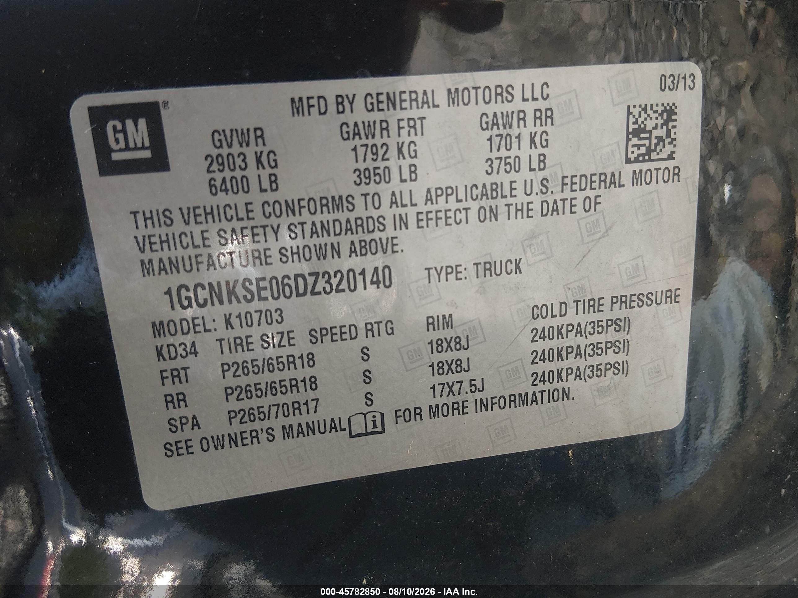 2013 Chevrolet Silverado 1500 Lt Black vin: 1GCNKSE06DZ320140