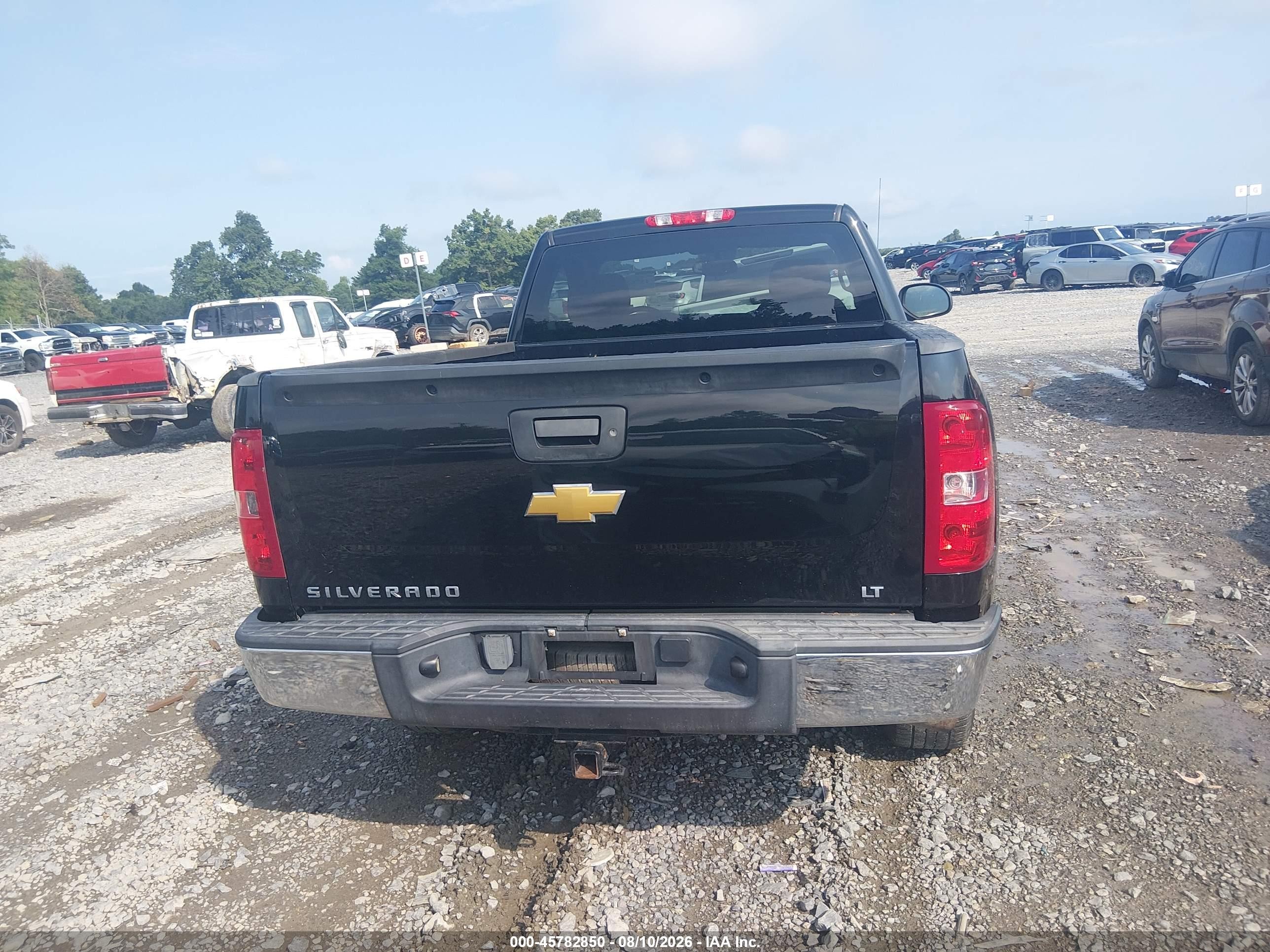 2013 Chevrolet Silverado 1500 Lt Black vin: 1GCNKSE06DZ320140