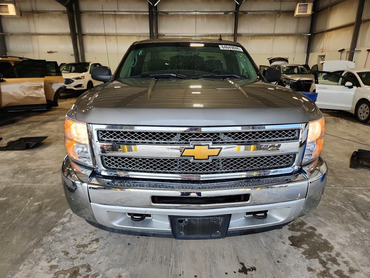 2013 Chevrolet Silverado K1500 Lt Gray vin: 1GCNKSE06DZ367345