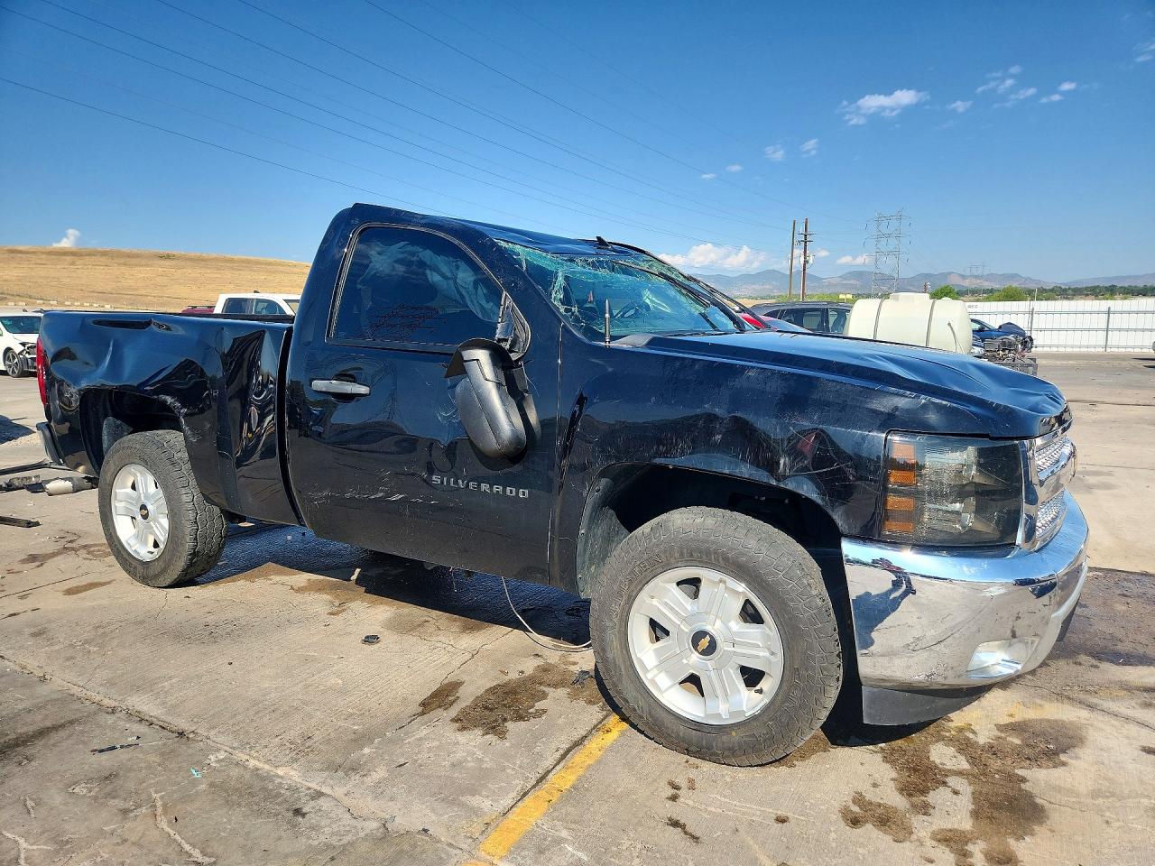 2013 Chevrolet Silverado K1500 Lt Black vin: 1GCNKSE09DZ402265