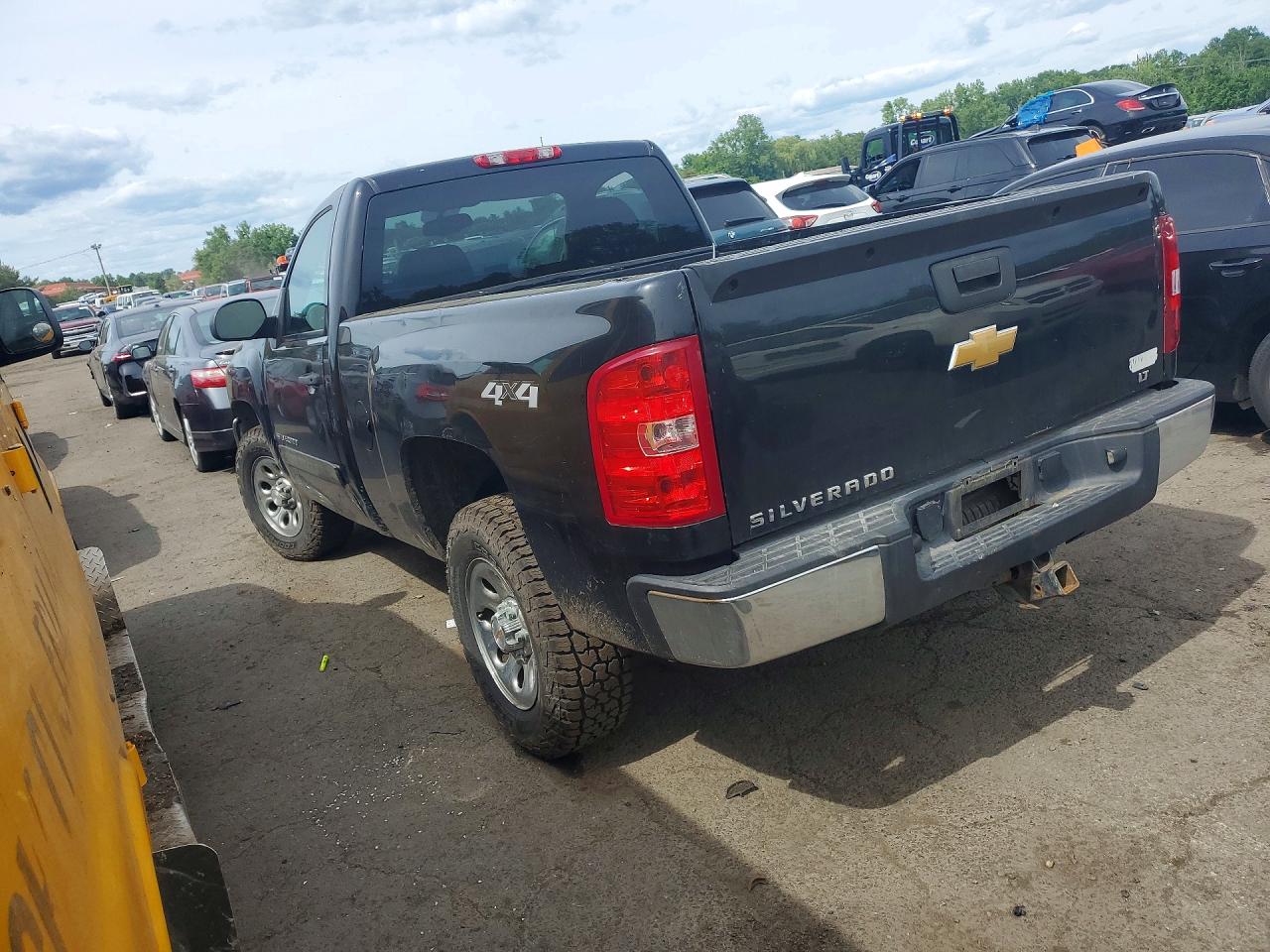 2013 Chevrolet Silverado K1500 Lt Black vin: 1GCNKSEA0DZ222360
