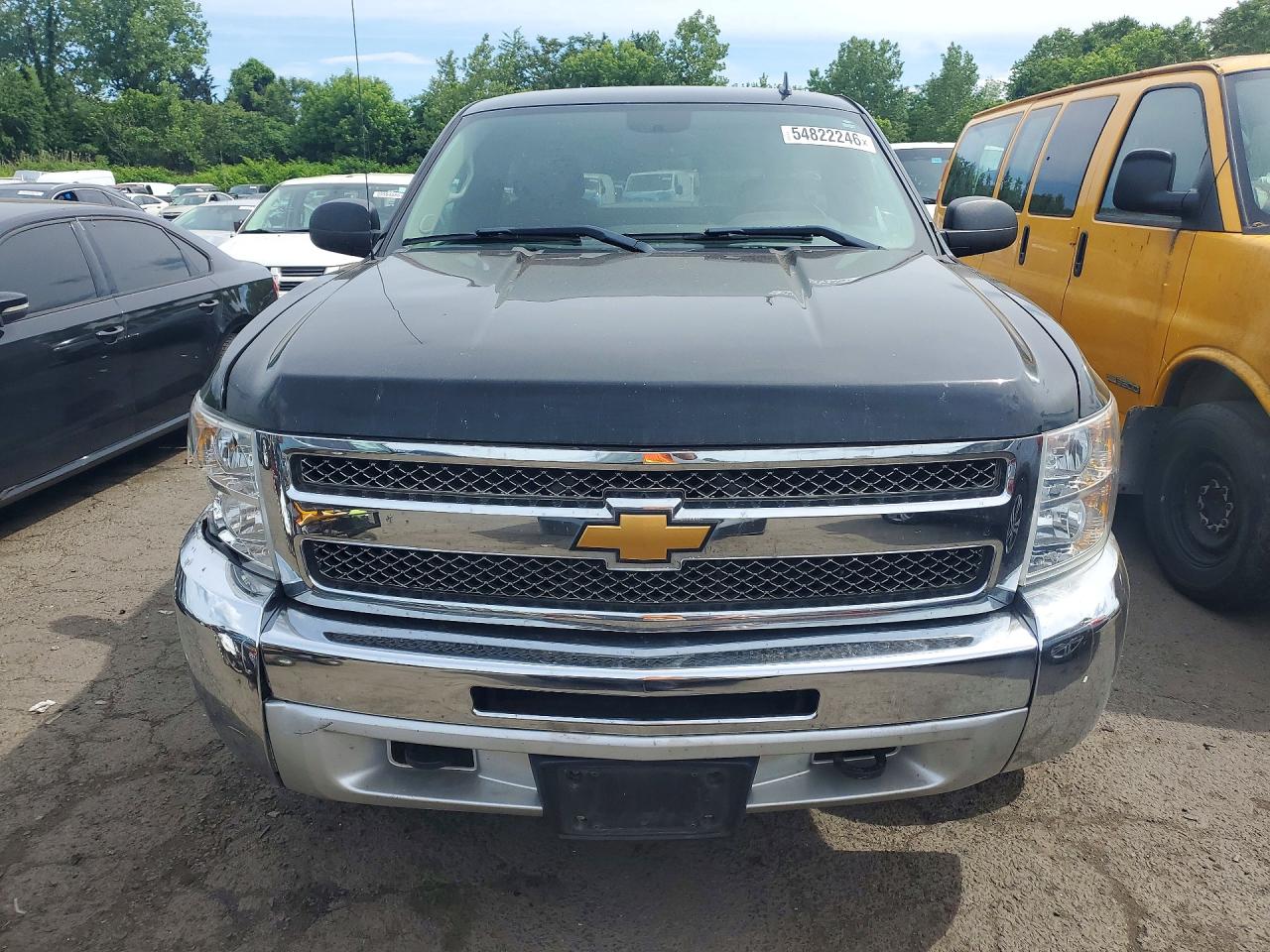 2013 Chevrolet Silverado K1500 Lt Black vin: 1GCNKSEA0DZ222360