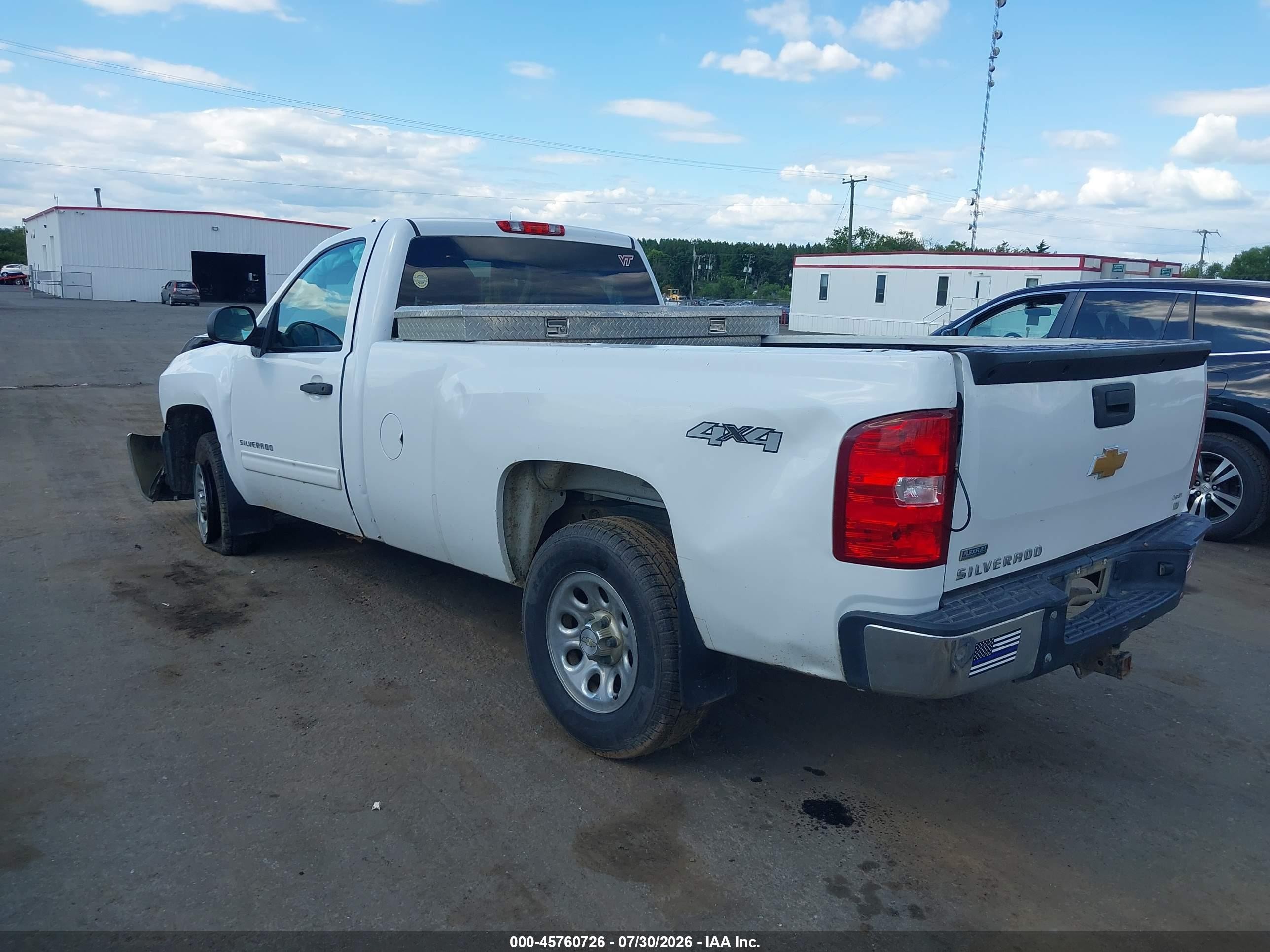 2012 Chevrolet Silverado 1500 Lt White vin: 1GCNKSEA6CZ117210