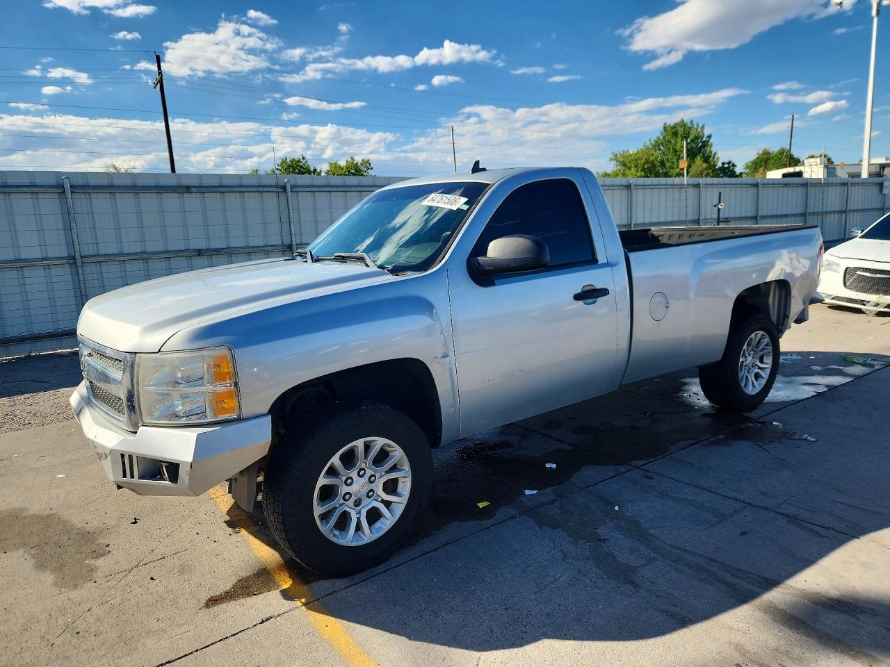 2012 Chevrolet Silverado K1500 Lt Silver vin: 1GCNKSEA9CZ293071