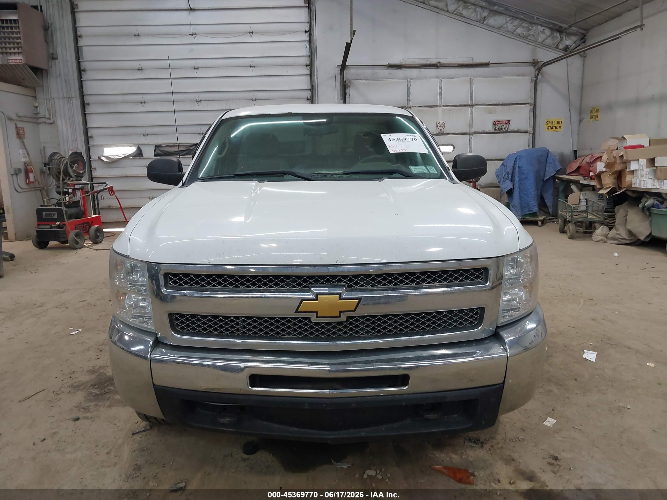 2012 Chevrolet Silverado 1500 Lt White vin: 1GCNKSEAXCZ120031