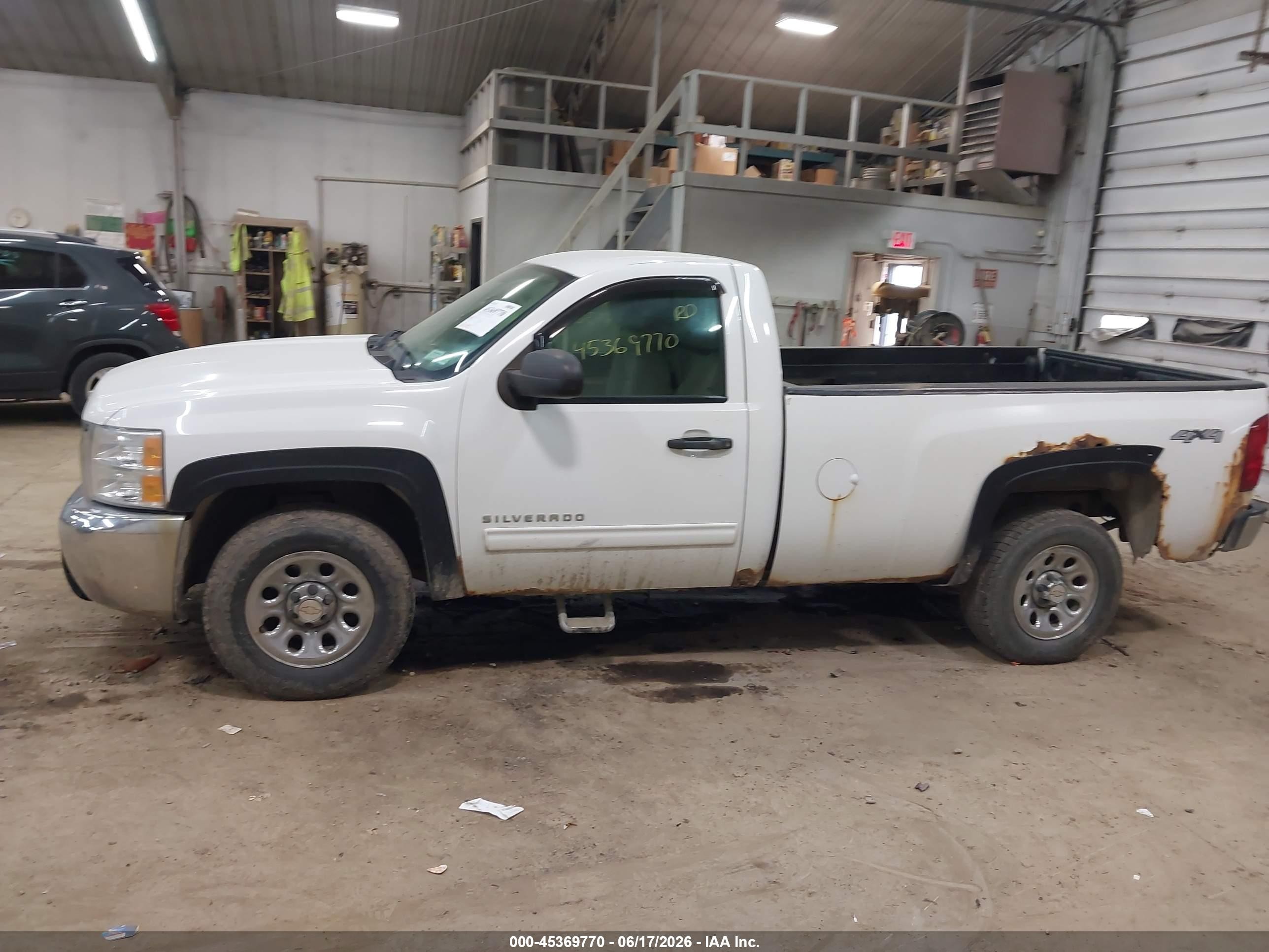 2012 Chevrolet Silverado 1500 Lt White vin: 1GCNKSEAXCZ120031
