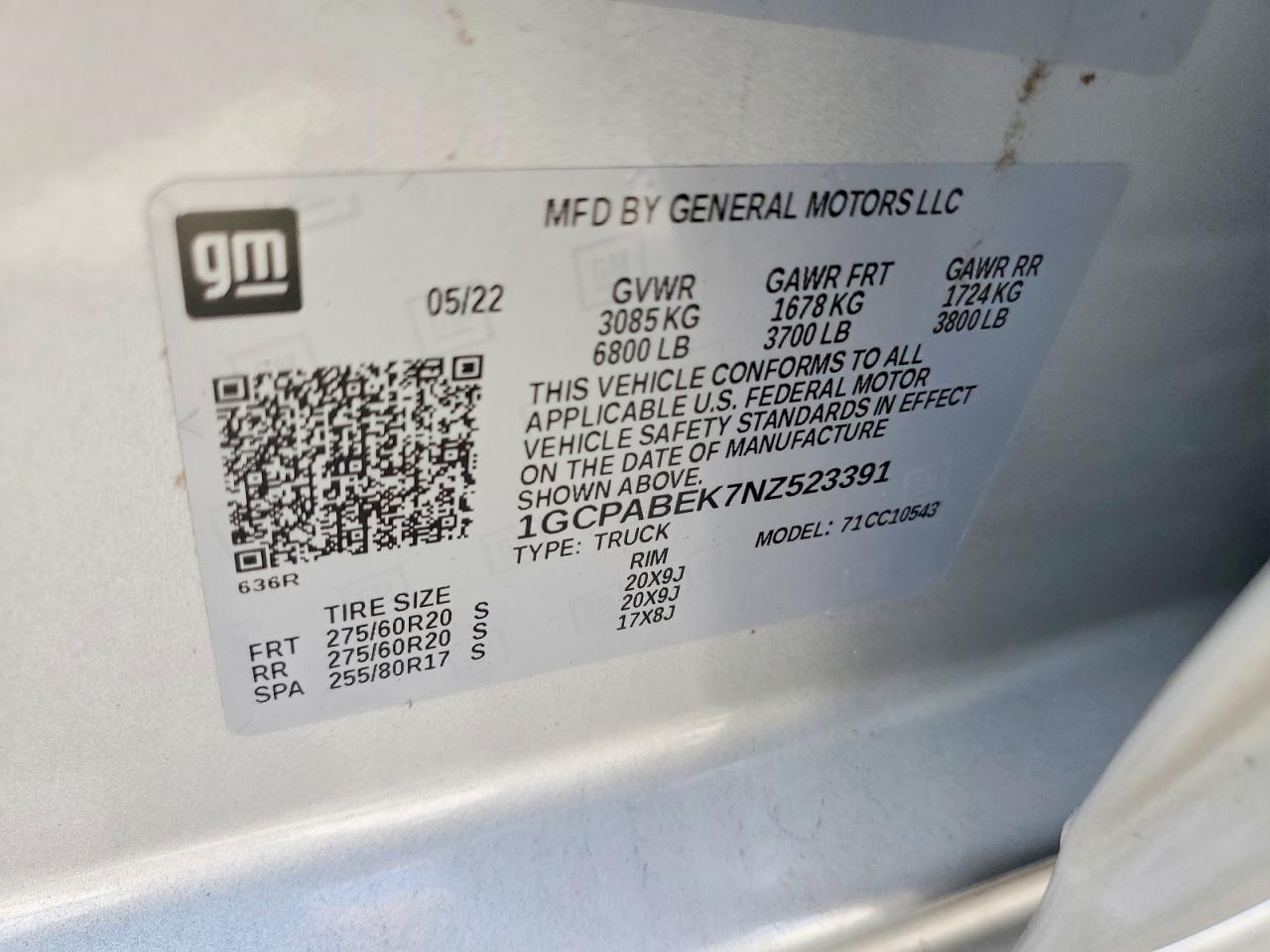 2022 Chevrolet Silverado C1500 Custom Silver vin: 1GCPABEK7NZ523391