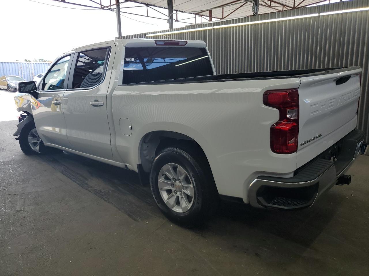 2025 Chevrolet Silverado C1500 Lt   White vin: 1GCPACED6SZ110039