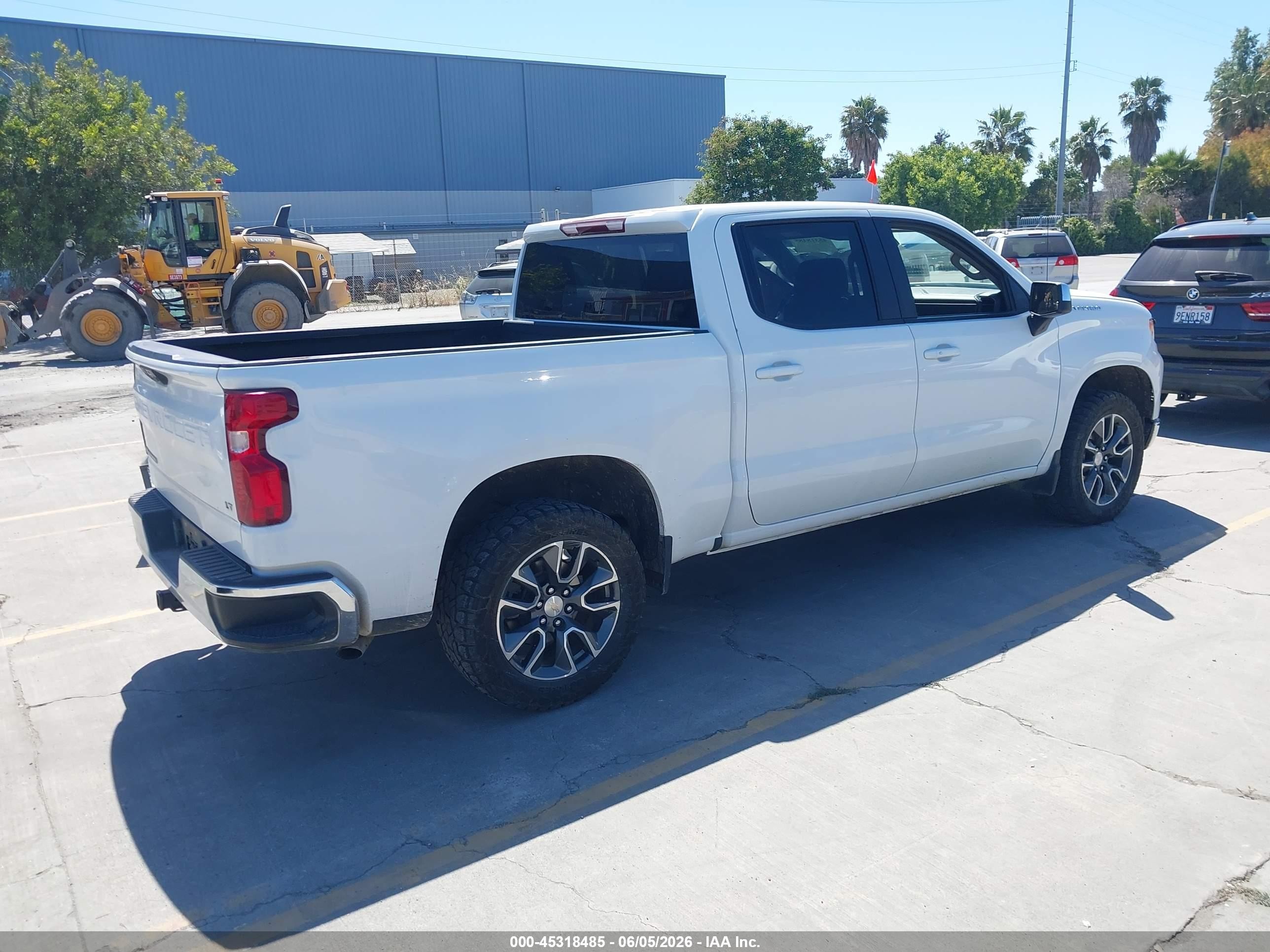 2023 Chevrolet Silverado 1500 2wd  Short Bed Lt White vin: 1GCPACEK6PZ185118