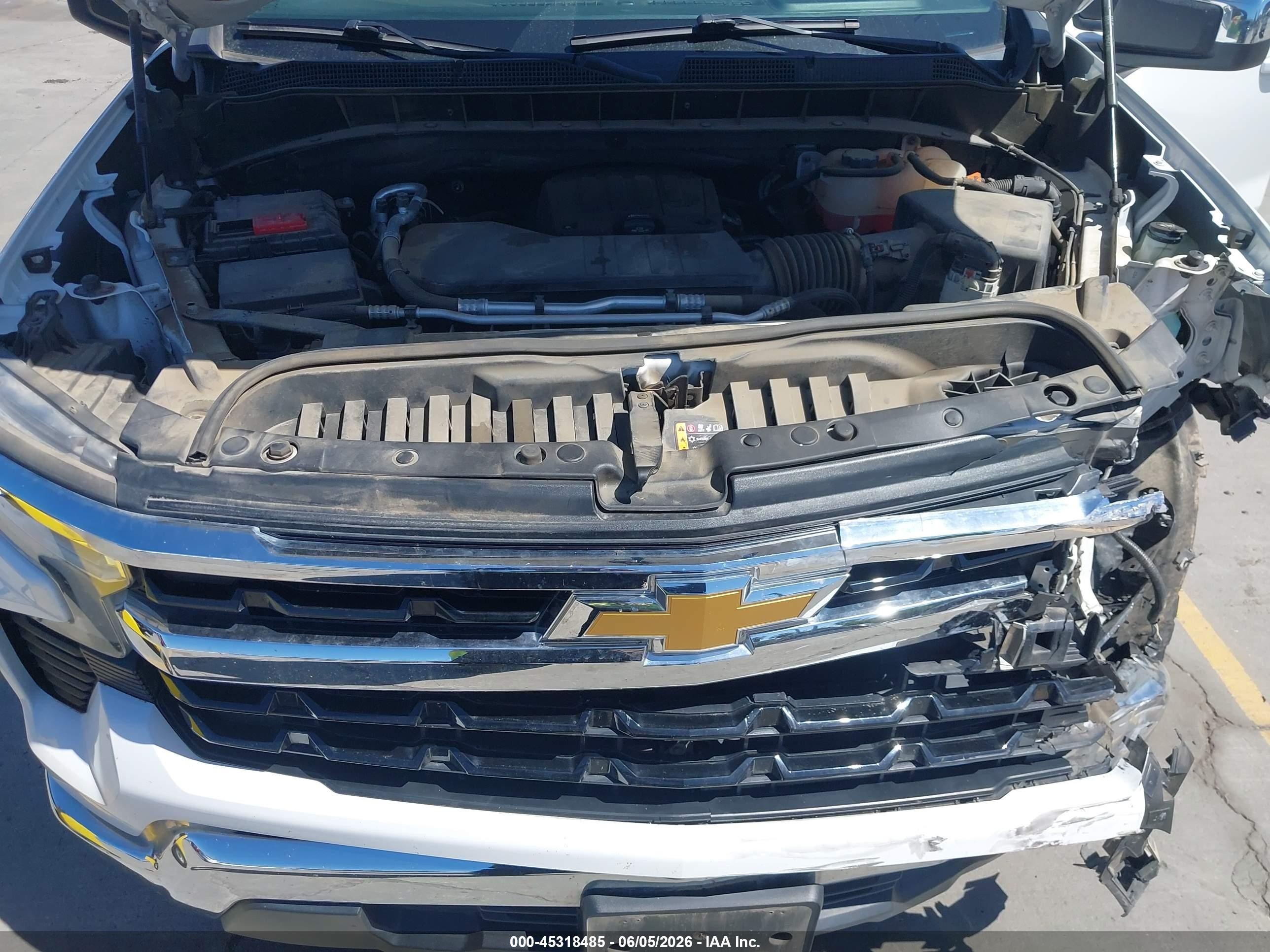2023 Chevrolet Silverado 1500 2wd  Short Bed Lt White vin: 1GCPACEK6PZ185118
