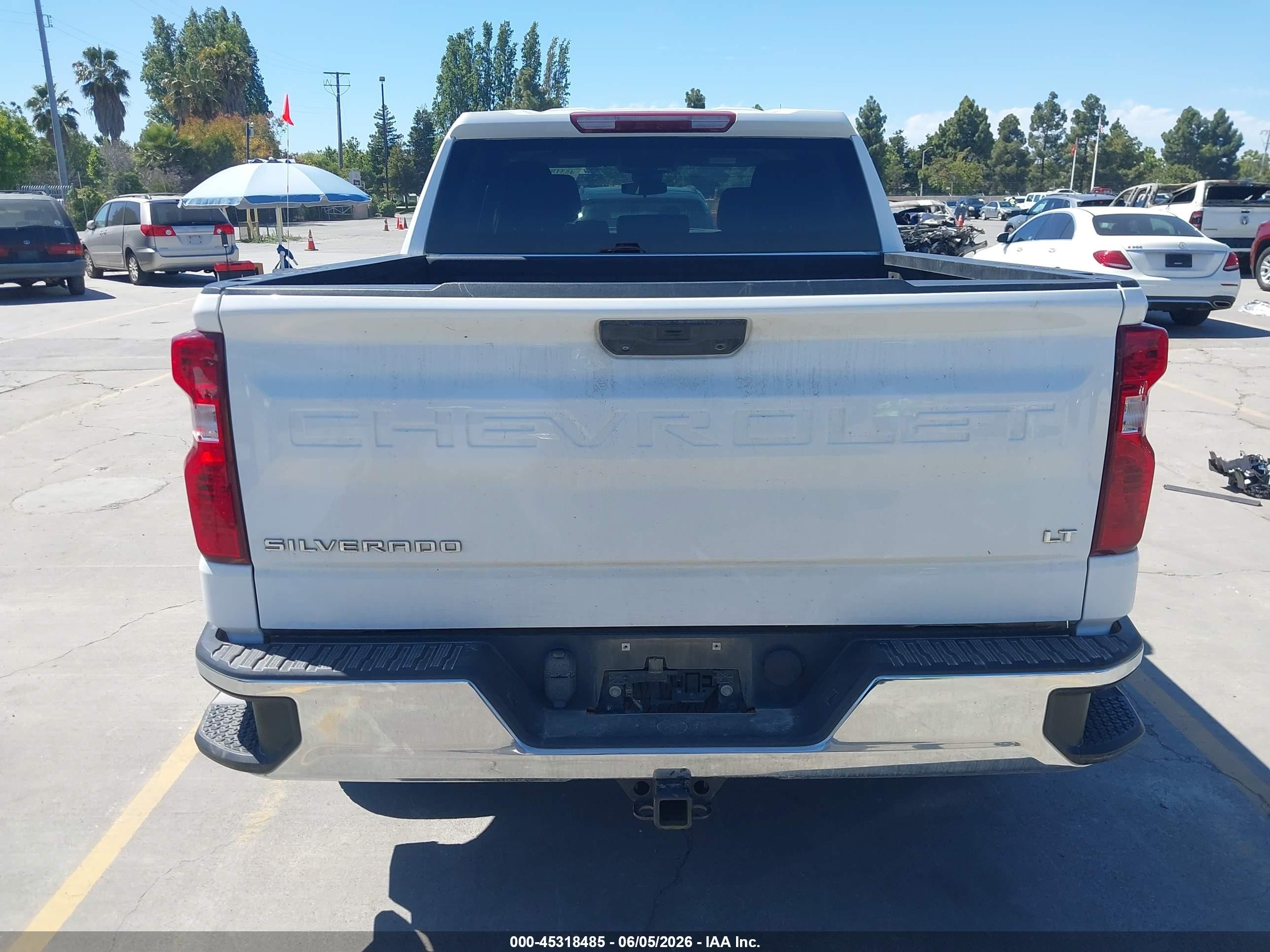2023 Chevrolet Silverado 1500 2wd  Short Bed Lt White vin: 1GCPACEK6PZ185118
