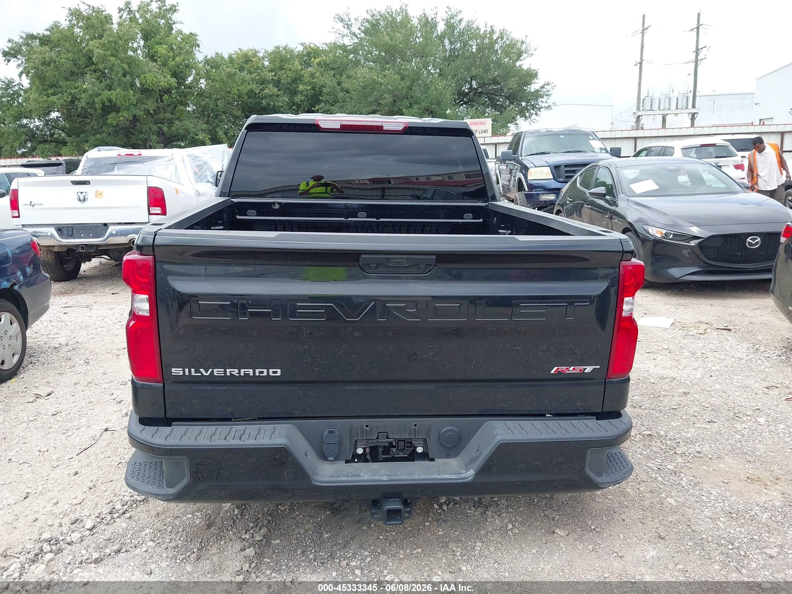 2026 Chevrolet Silverado 1500 2wd  Short Bed Rst Black vin: 1GCPADEDXTZ175340