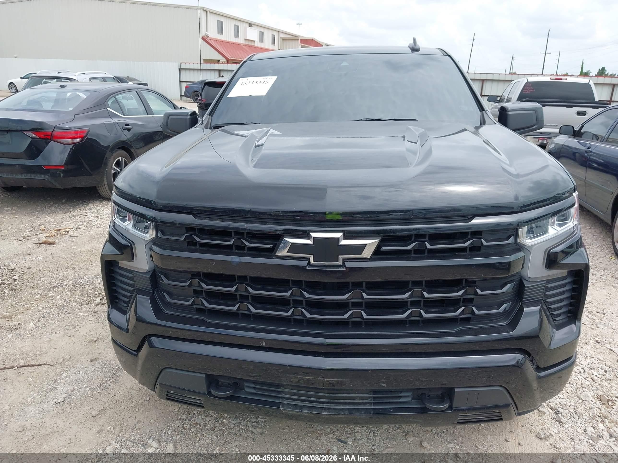 2026 Chevrolet Silverado 1500 2wd  Short Bed Rst Black vin: 1GCPADEDXTZ175340