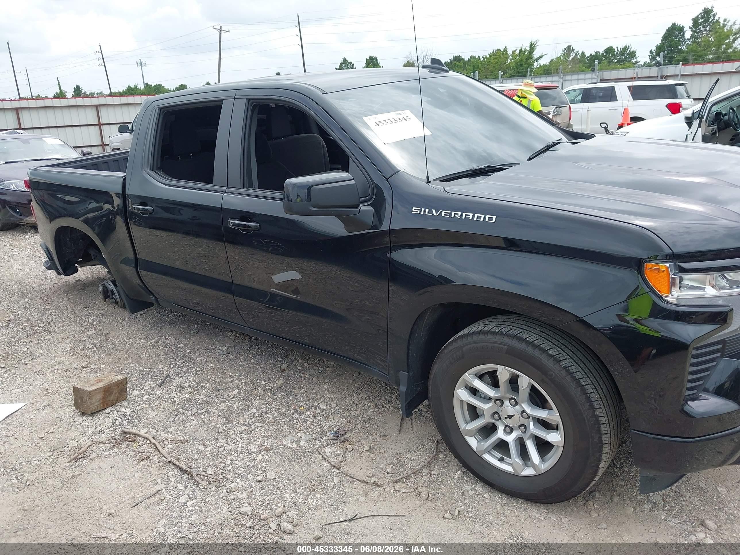 2026 Chevrolet Silverado 1500 2wd  Short Bed Rst Black vin: 1GCPADEDXTZ175340