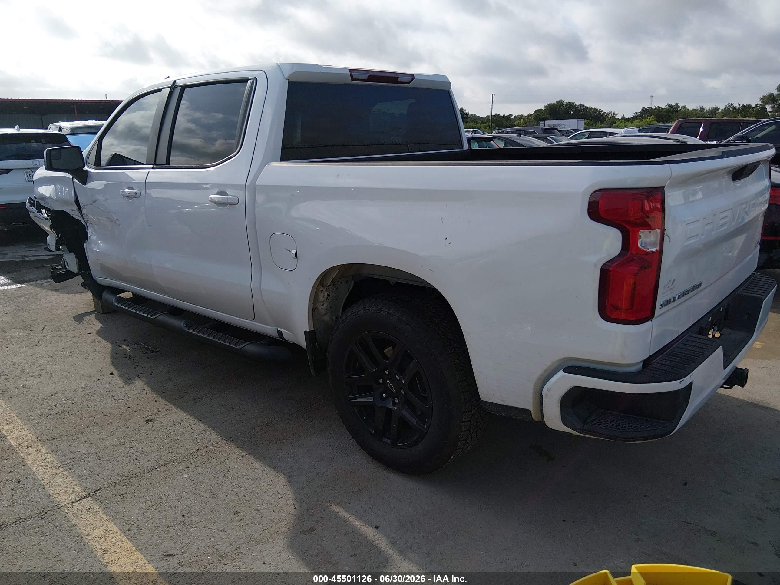 2026 Chevrolet Silverado 1500 2wd  Short Bed Rst White vin: 1GCPAWEK9TZ237482