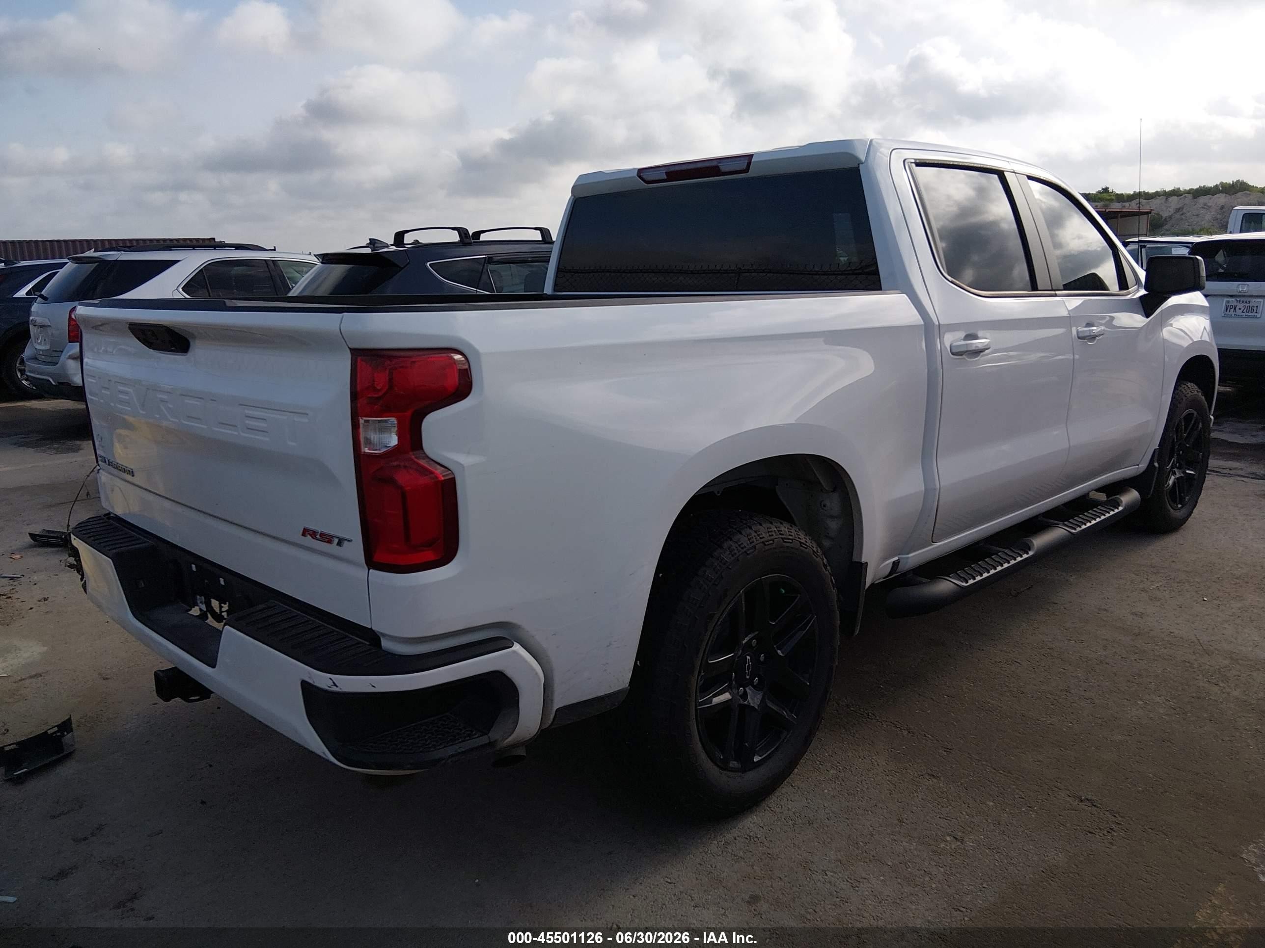 2026 Chevrolet Silverado 1500 2wd  Short Bed Rst White vin: 1GCPAWEK9TZ237482