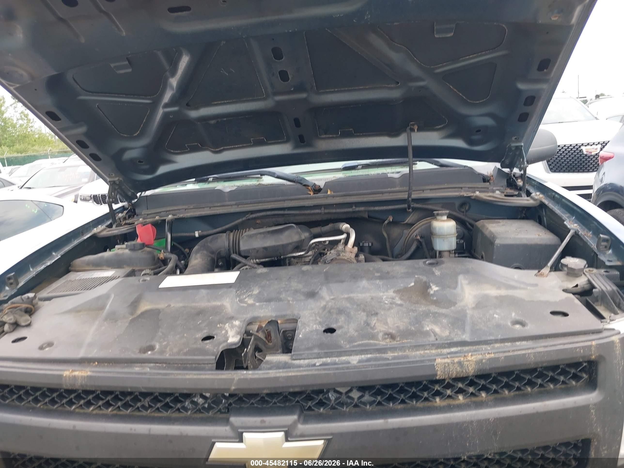 2010 Chevrolet Silverado 1500 Work Truck Blue vin: 1GCPCPEX1AZ181594