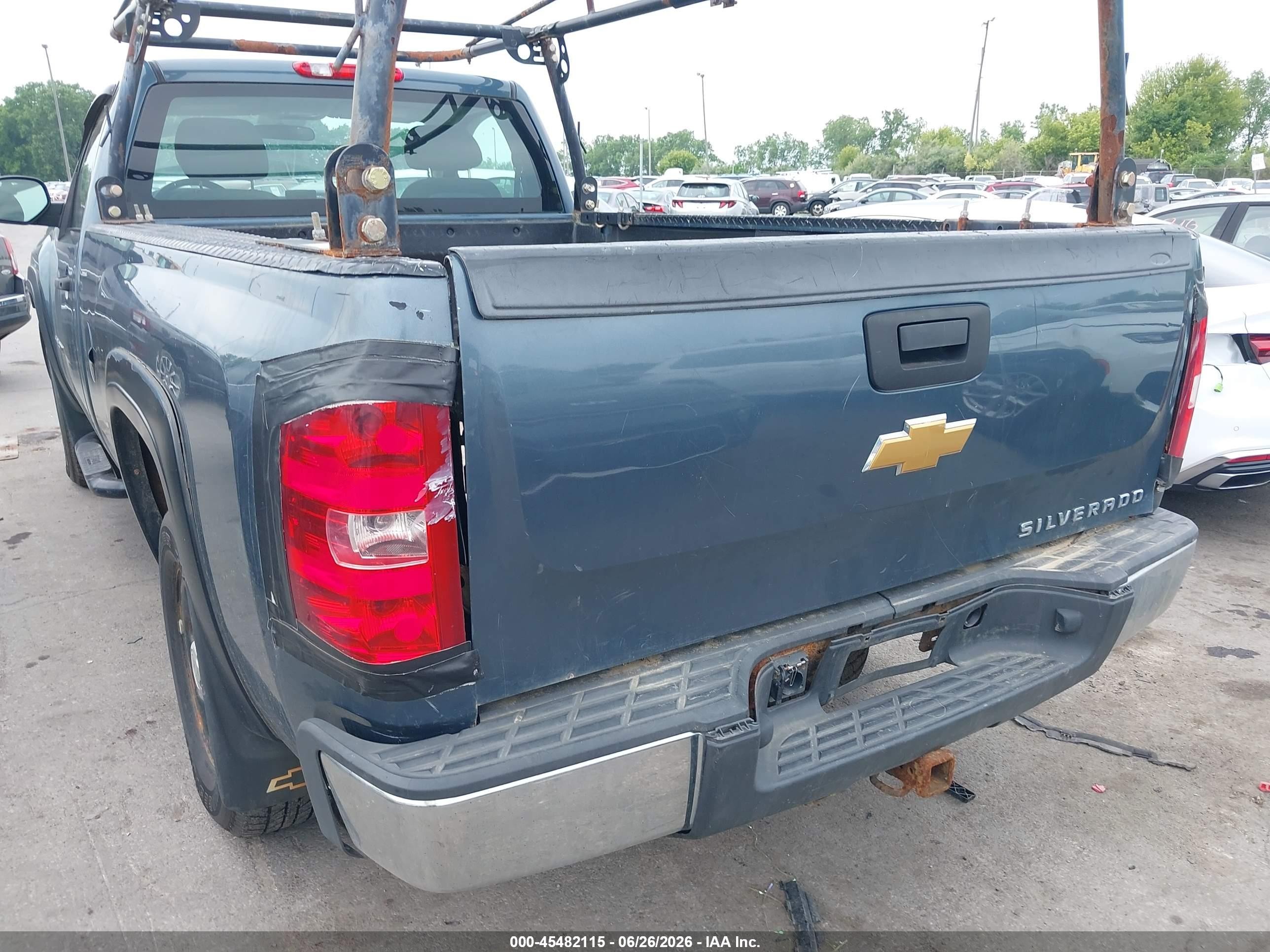 2010 Chevrolet Silverado 1500 Work Truck Blue vin: 1GCPCPEX1AZ181594
