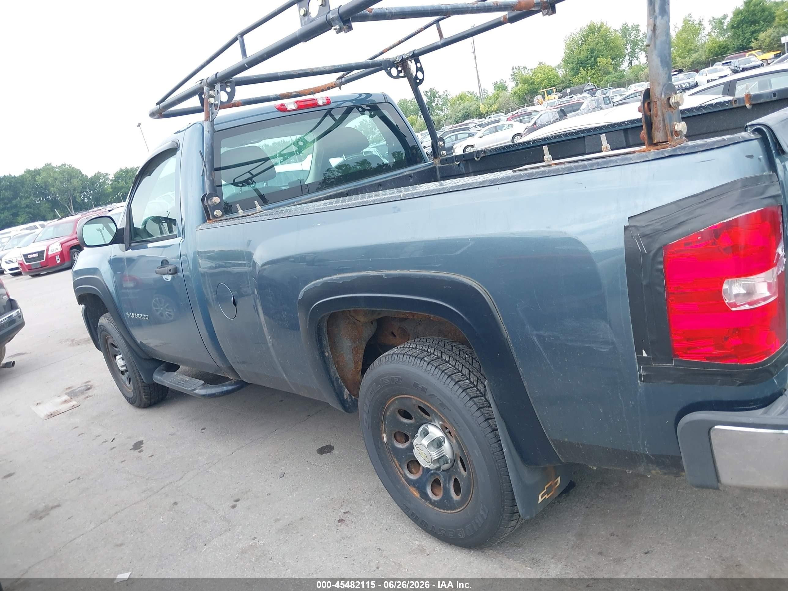 2010 Chevrolet Silverado 1500 Work Truck Blue vin: 1GCPCPEX1AZ181594
