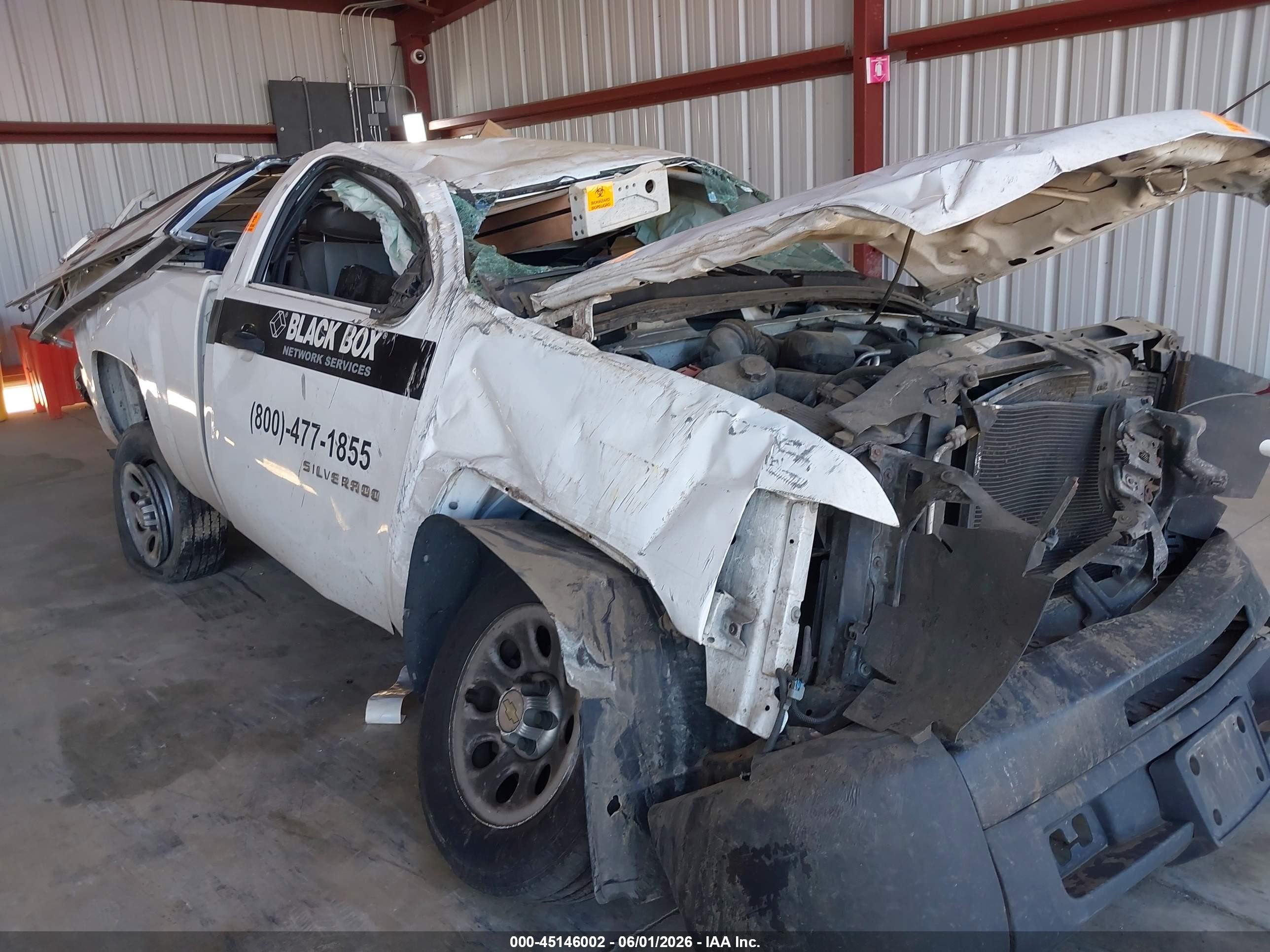 2010 Chevrolet Silverado 1500 Work Truck White vin: 1GCPCPEX2AZ134462