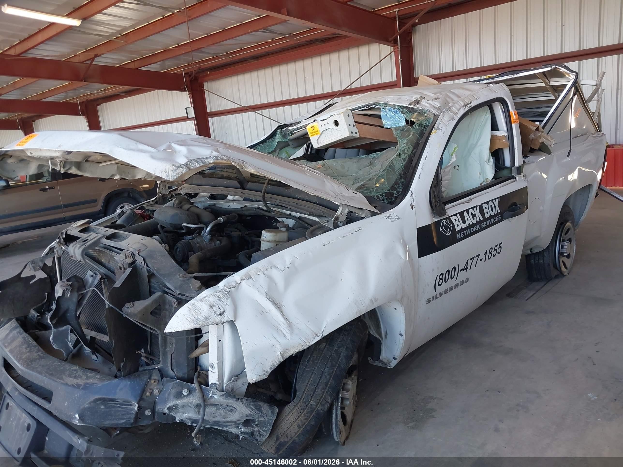 2010 Chevrolet Silverado 1500 Work Truck White vin: 1GCPCPEX2AZ134462