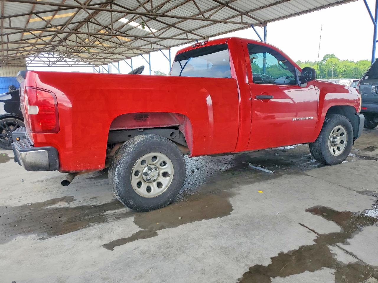 2010 Chevrolet Silverado C1500 Красный vin: 1GCPCPEX2AZ266881