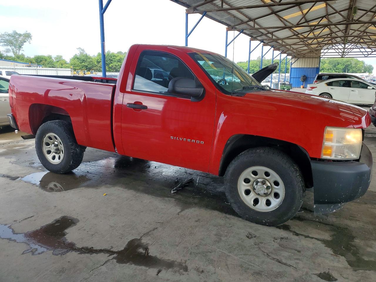 2010 Chevrolet Silverado C1500 Красный vin: 1GCPCPEX2AZ266881
