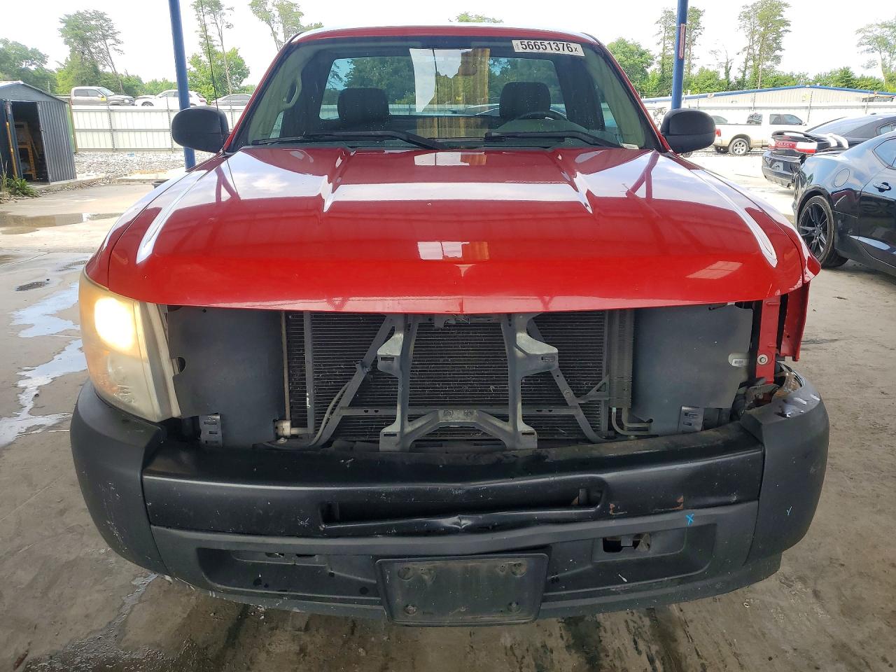 2010 Chevrolet Silverado C1500 Красный vin: 1GCPCPEX2AZ266881