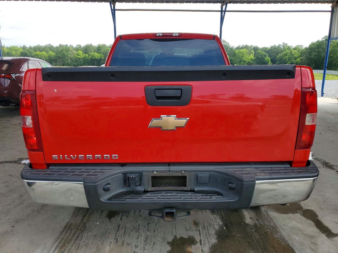 2010 Chevrolet Silverado C1500 Красный vin: 1GCPCPEX2AZ266881
