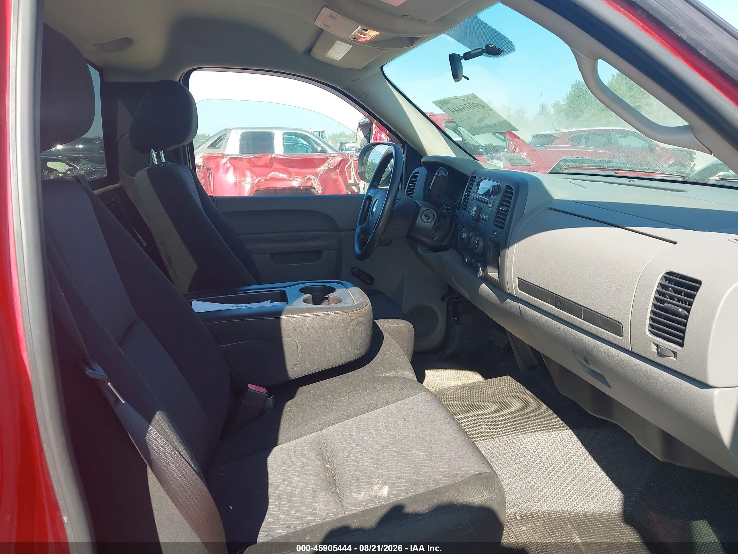 2010 Chevrolet Silverado 1500 Work Truck Red vin: 1GCPCPEX2AZ279971
