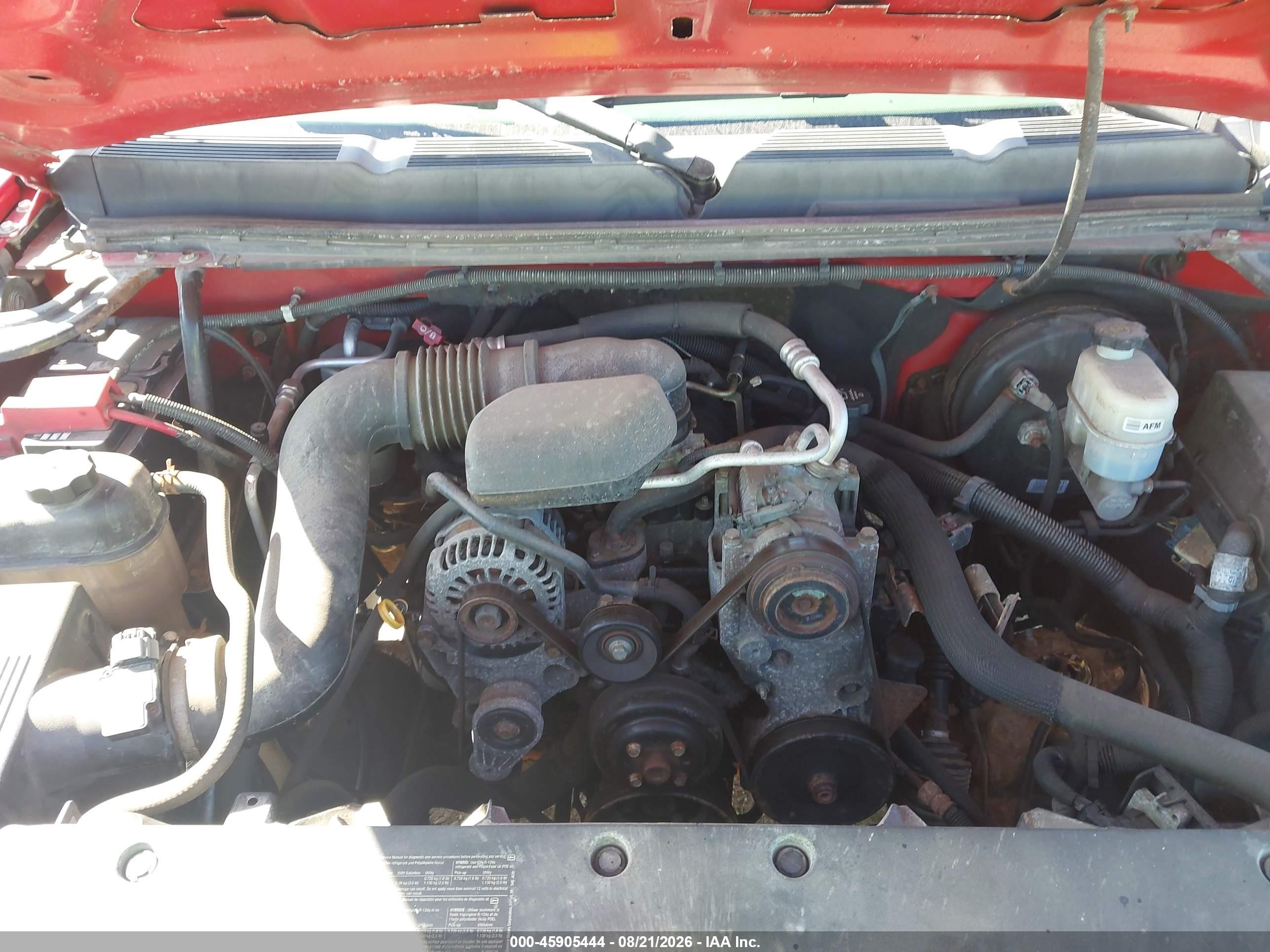 2010 Chevrolet Silverado 1500 Work Truck Red vin: 1GCPCPEX2AZ279971