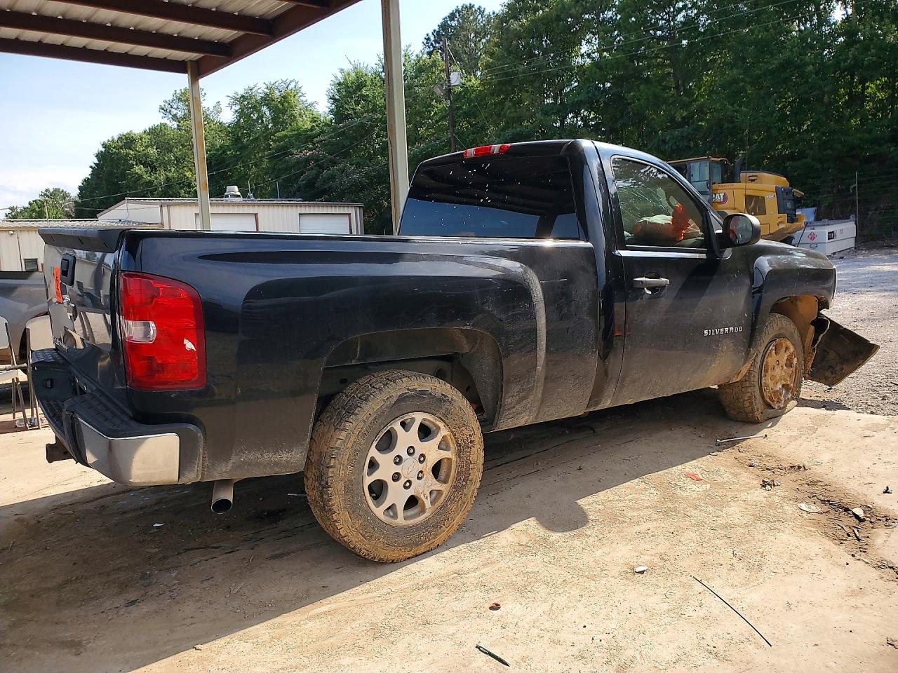 2010 Chevrolet Silverado C1500 Black vin: 1GCPCPEX3AZ179300