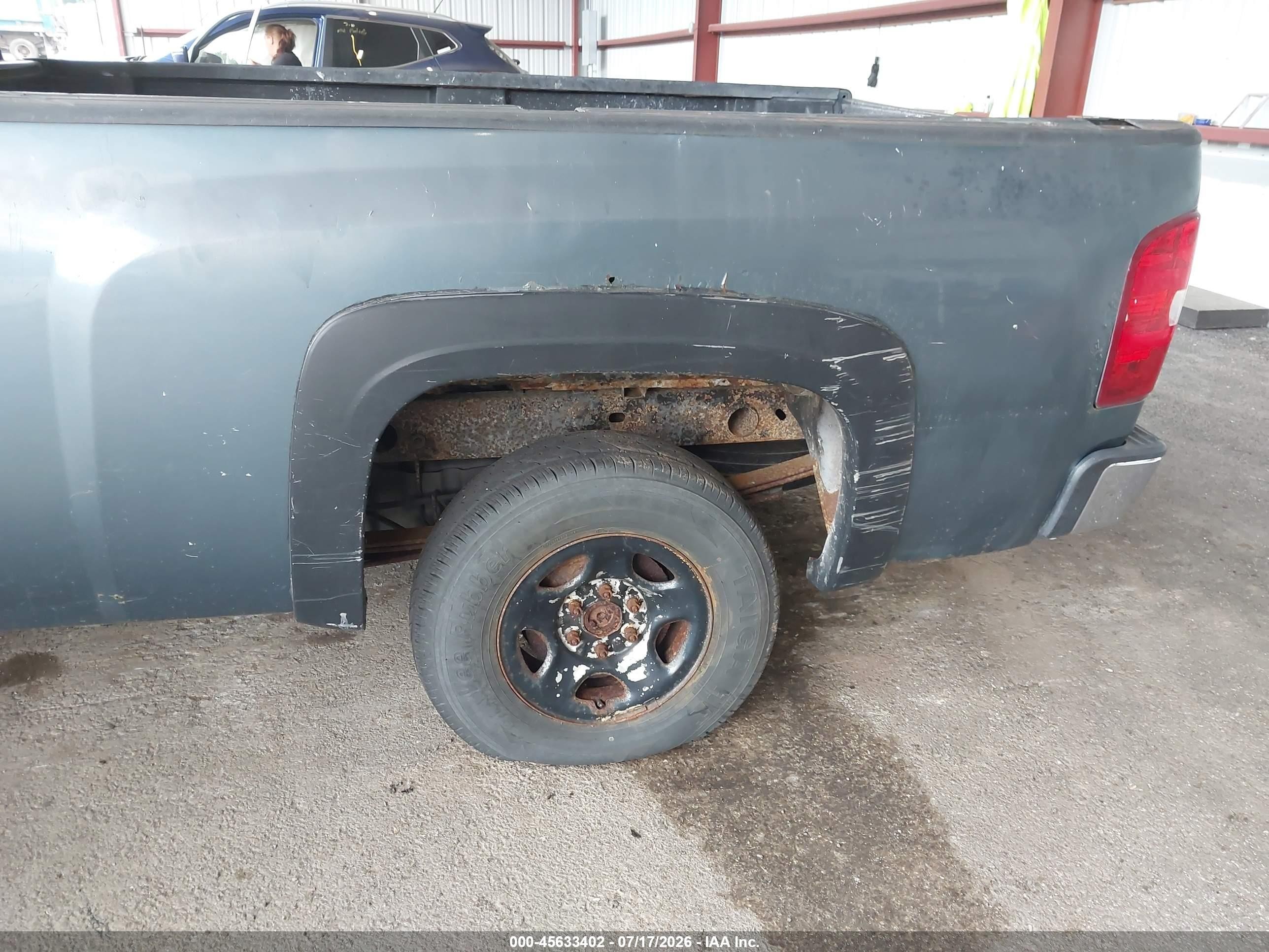 2010 Chevrolet Silverado 1500 Work Truck Blue vin: 1GCPCPEX3AZ205989