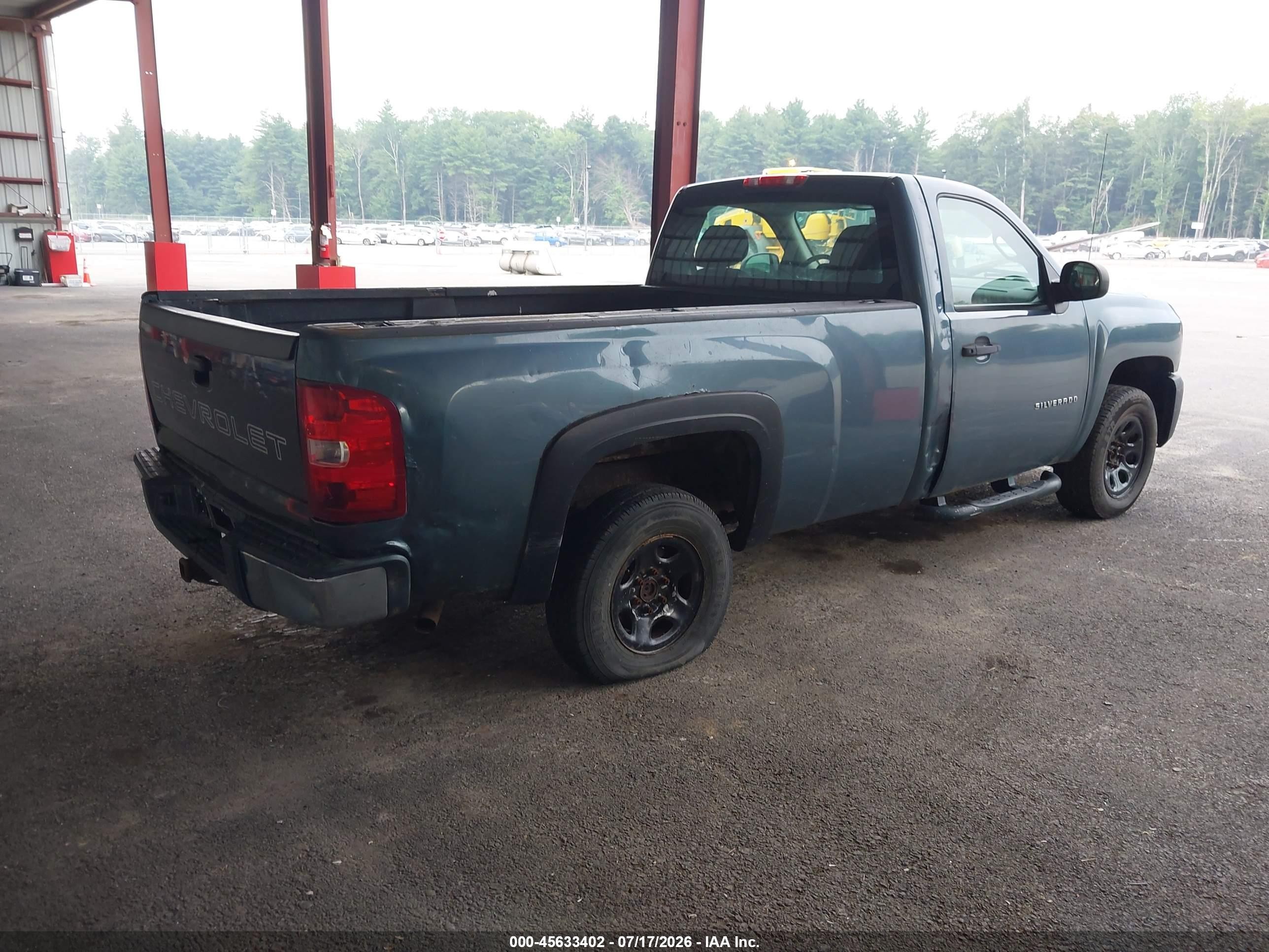 2010 Chevrolet Silverado 1500 Work Truck Blue vin: 1GCPCPEX3AZ205989
