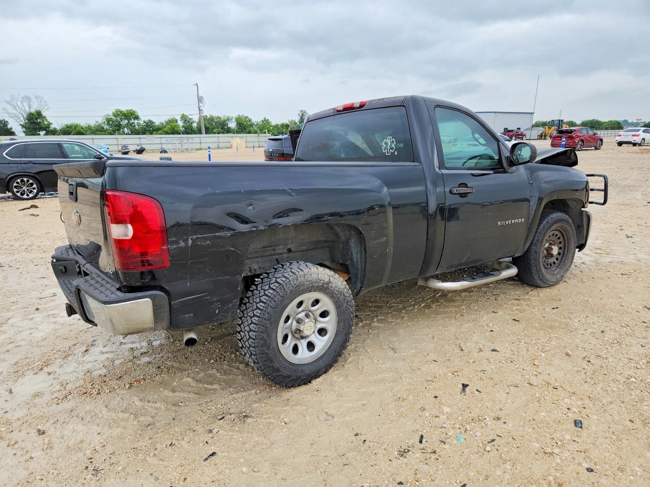 2010 Chevrolet Silverado C1500 Black vin: 1GCPCPEX6AZ222995