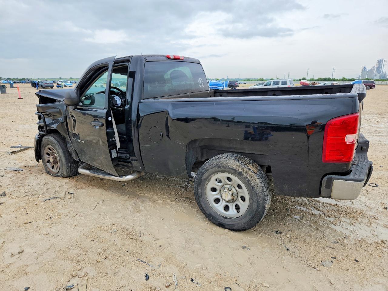 2010 Chevrolet Silverado C1500 Black vin: 1GCPCPEX6AZ222995