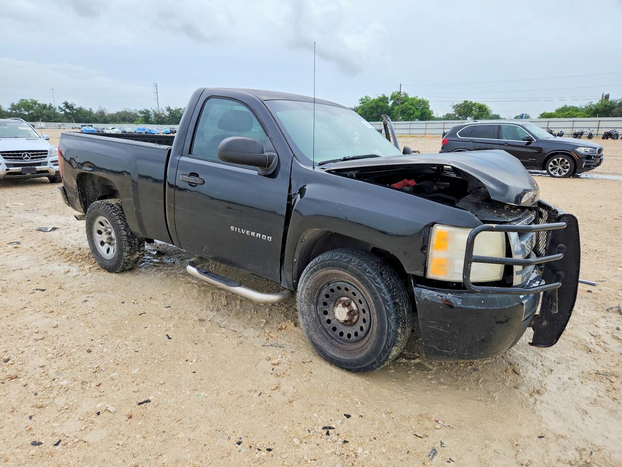 2010 Chevrolet Silverado C1500 Black vin: 1GCPCPEX6AZ222995