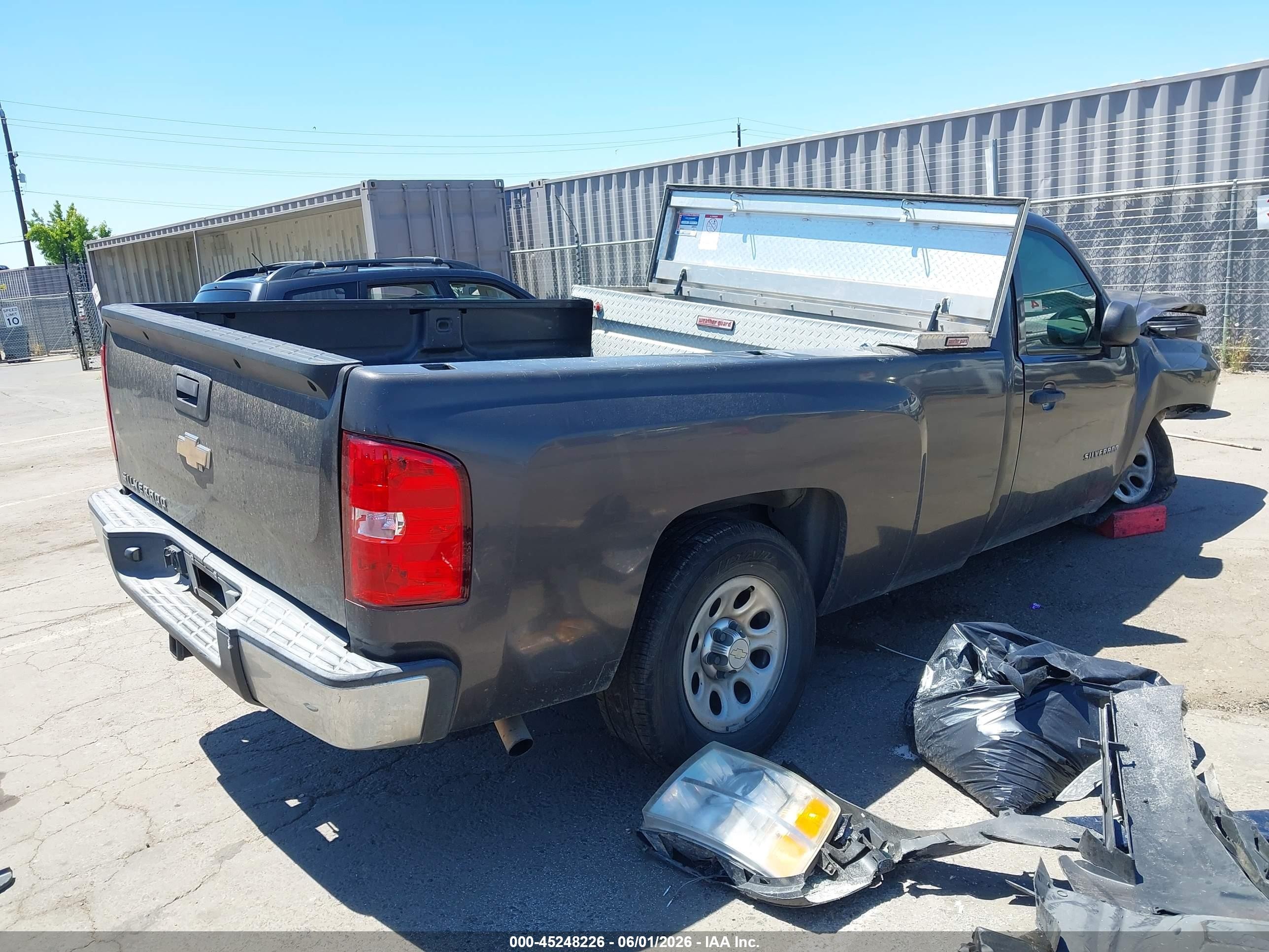 2010 Chevrolet Silverado 1500 Work Truck Black vin: 1GCPCPEX7AZ189313