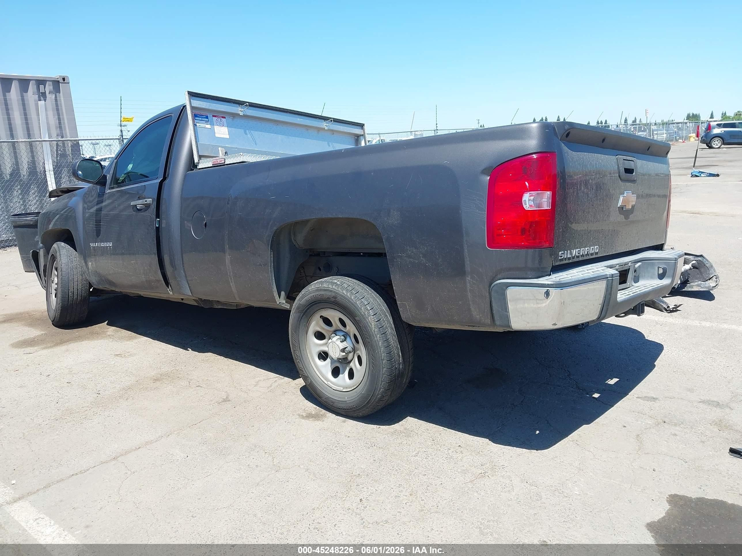 2010 Chevrolet Silverado 1500 Work Truck Black vin: 1GCPCPEX7AZ189313