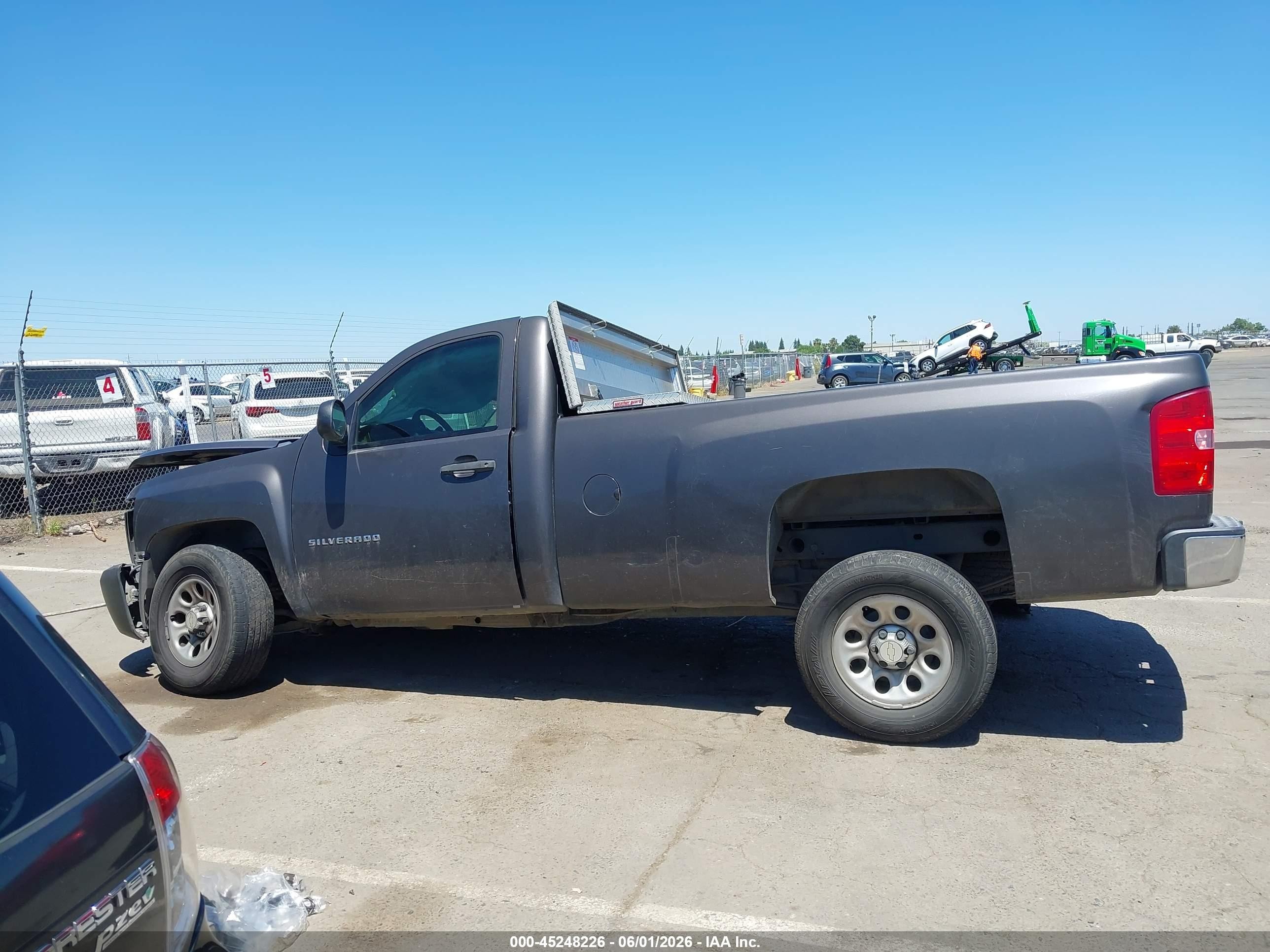 2010 Chevrolet Silverado 1500 Work Truck Black vin: 1GCPCPEX7AZ189313