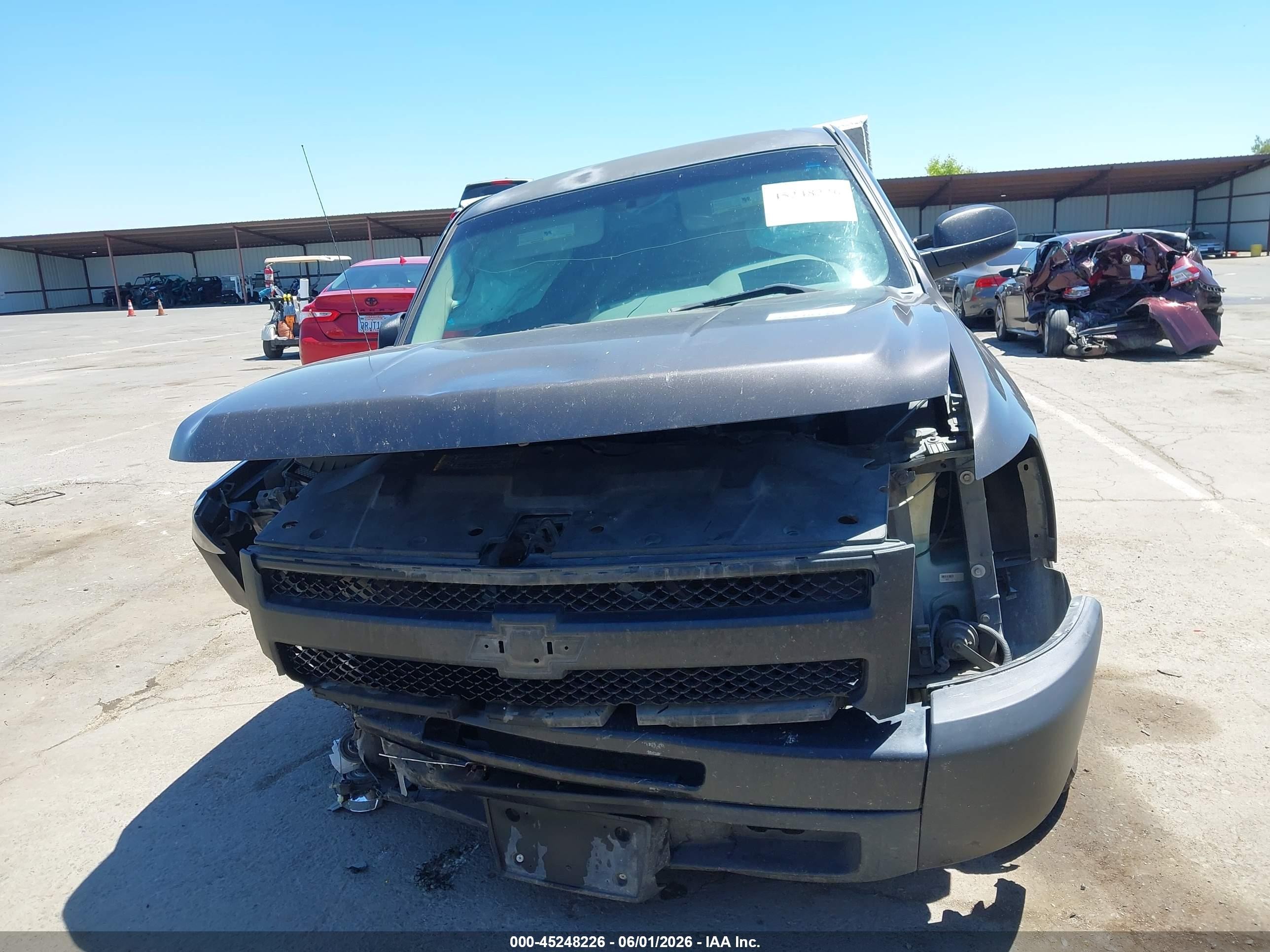2010 Chevrolet Silverado 1500 Work Truck Black vin: 1GCPCPEX7AZ189313