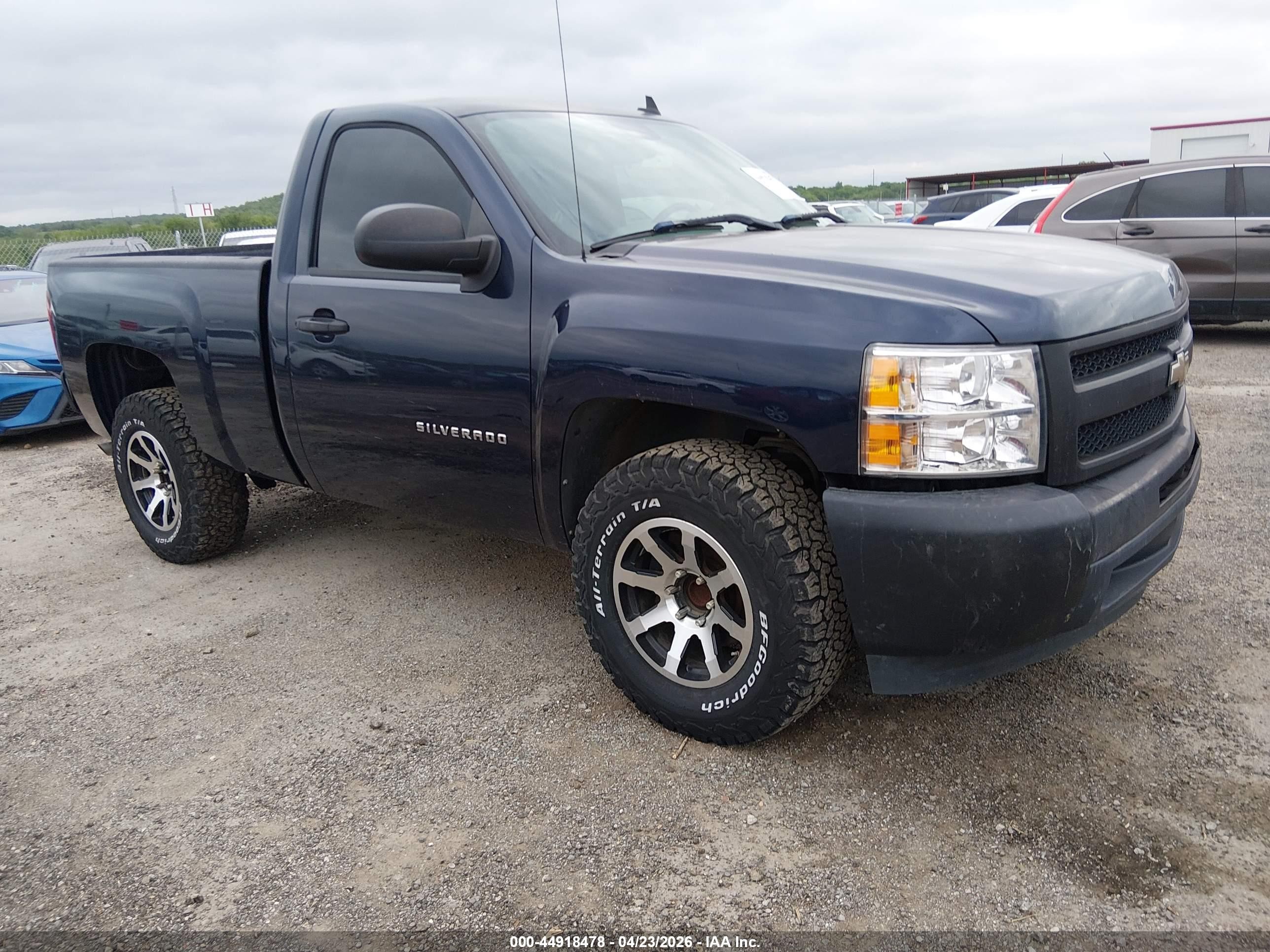 2010 Chevrolet Silverado 1500 Work Truck Navy vin: 1GCPCPEX8AZ197856
