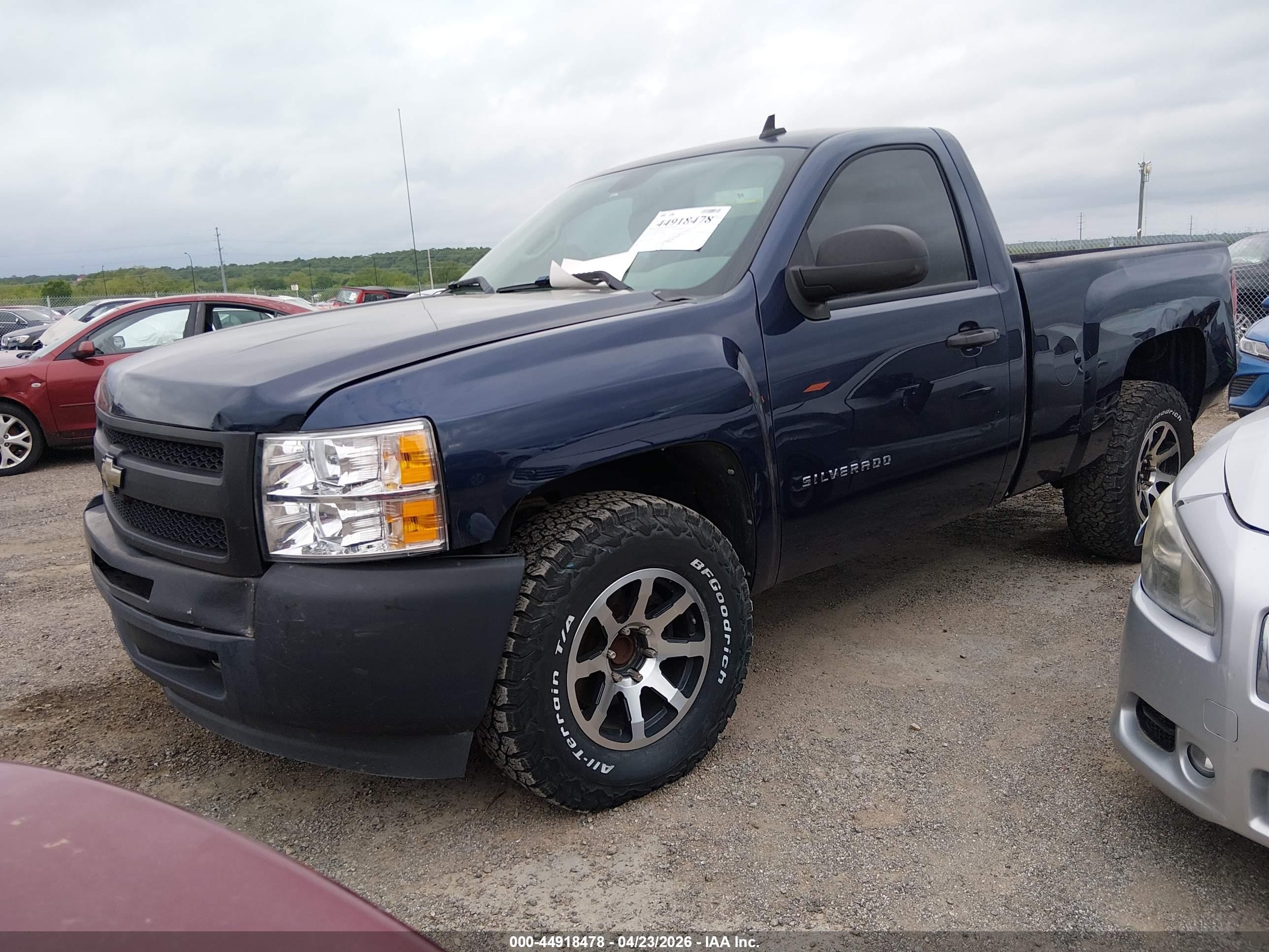 2010 Chevrolet Silverado 1500 Work Truck Navy vin: 1GCPCPEX8AZ197856