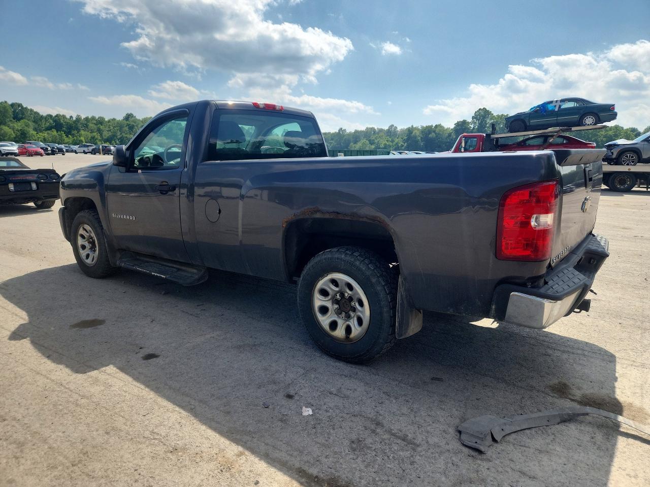 2010 Chevrolet Silverado C1500 Gray vin: 1GCPCPEXXAZ260388