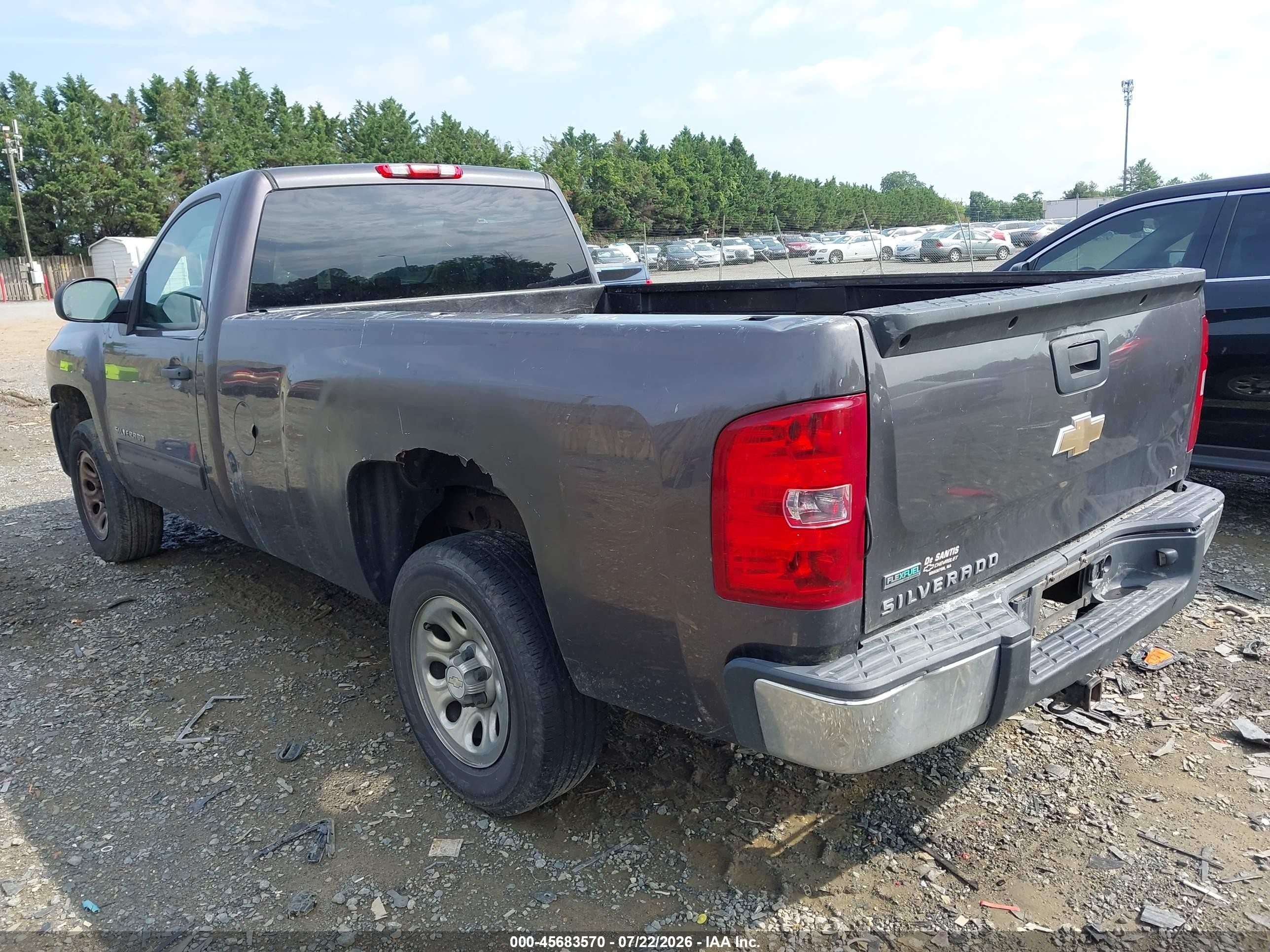 2010 Chevrolet Silverado 1500 Lt Gray vin: 1GCPCSE0XAZ287306